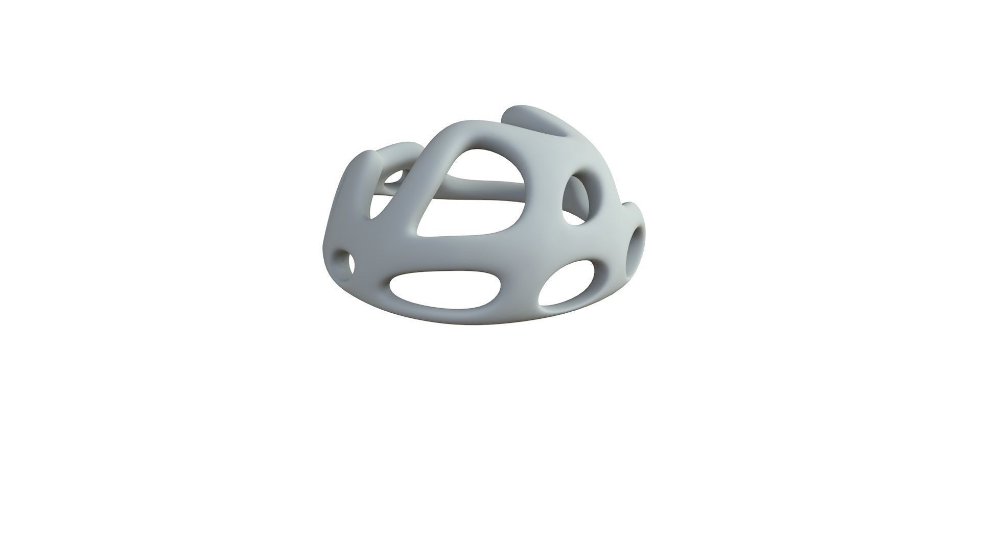 SciFi Cube Object No 44874 Low Poly Shape Low-poly 3D model_9