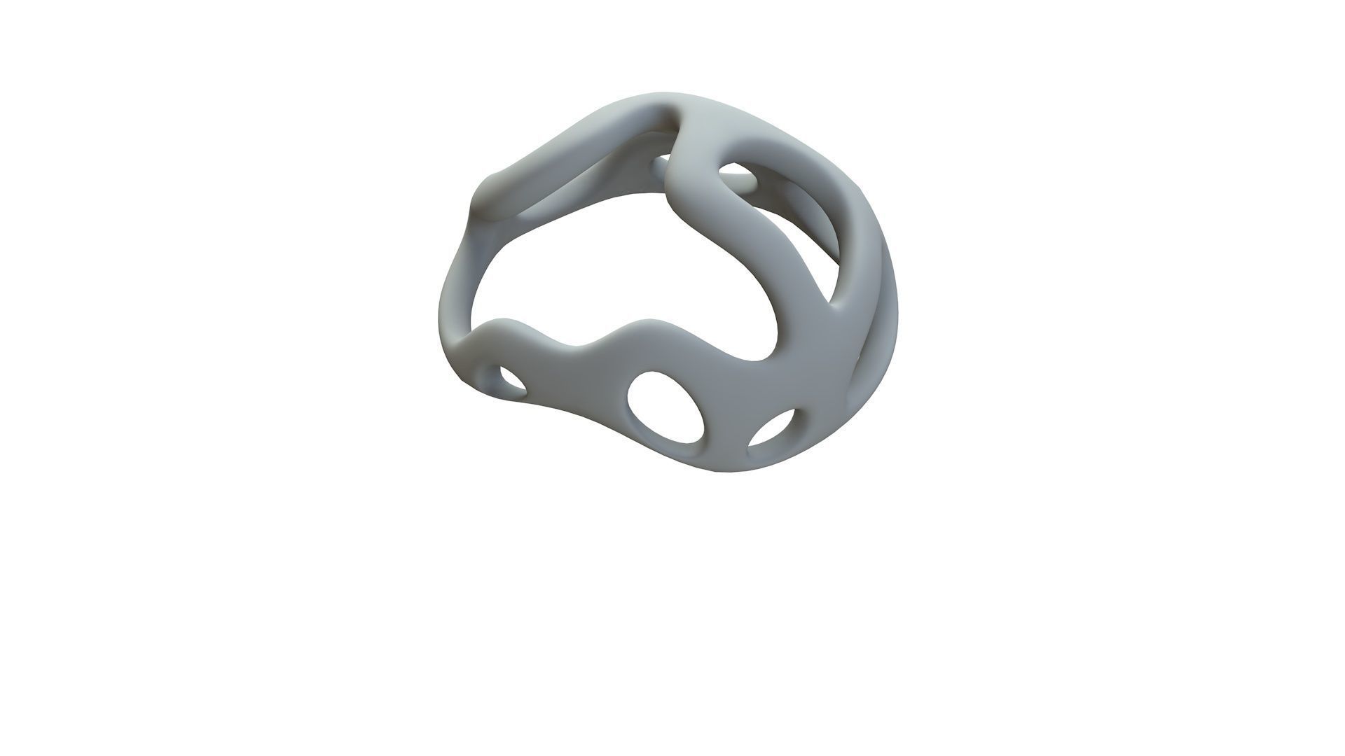 SciFi Cube Object No 44874 Low Poly Shape Low-poly 3D model_14