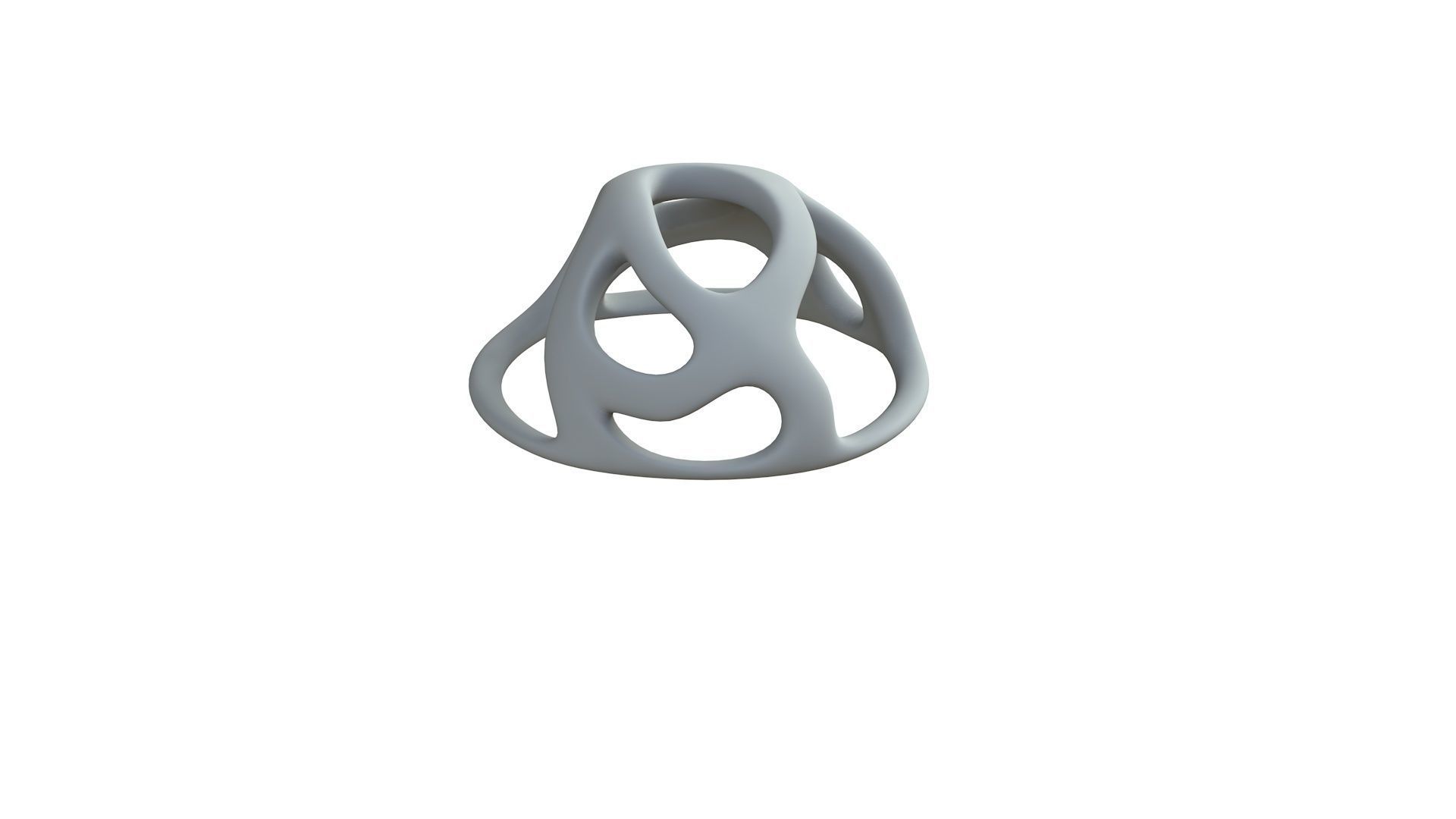 SciFi Cube Object No 44666 Low Poly Shape Low-poly 3D model_3