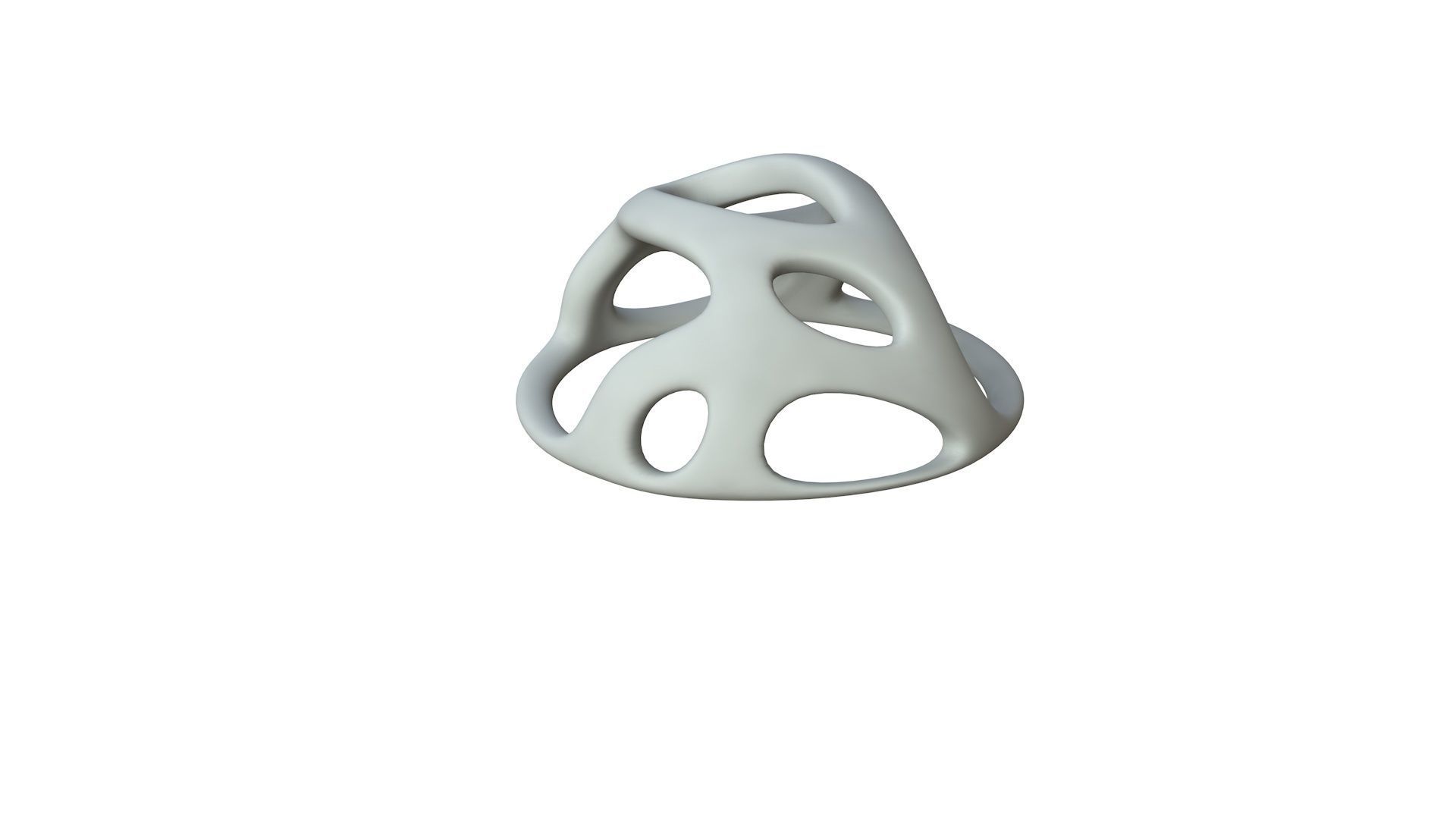 SciFi Cube Object No 44666 Low Poly Shape Low-poly 3D model_2