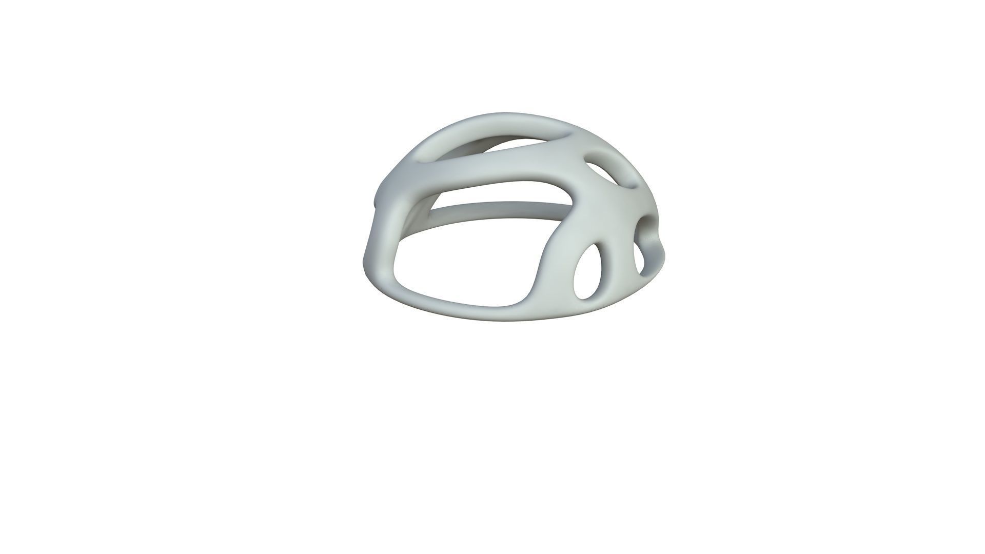 SciFi Cube Object No 44666 Low Poly Shape Low-poly 3D model_6