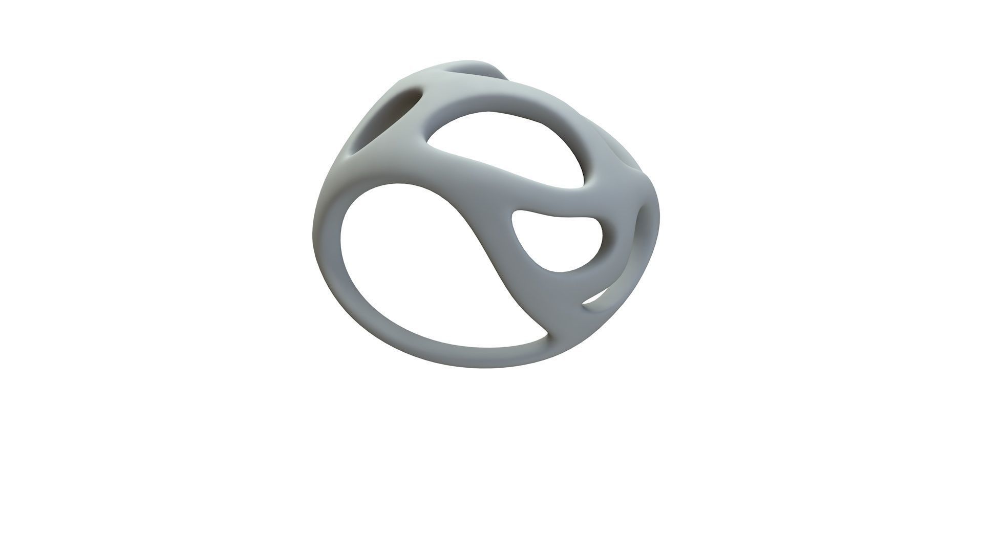 SciFi Cube Object No 44666 Low Poly Shape Low-poly 3D model_17