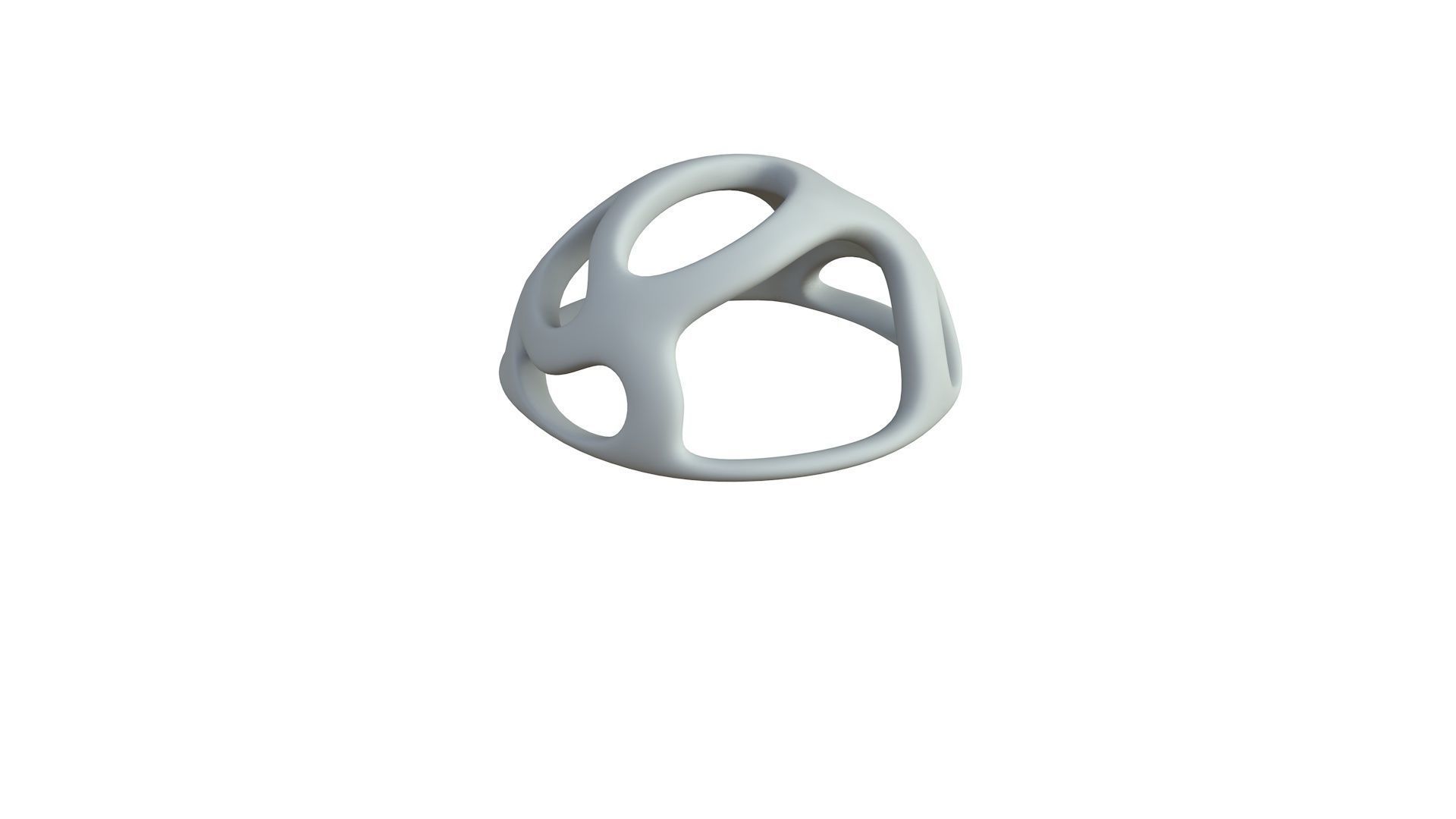 SciFi Cube Object No 44666 Low Poly Shape Low-poly 3D model_9