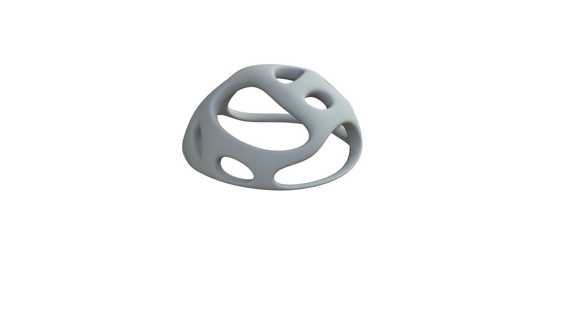 SciFi Cube Object No 44611 Low Poly Shape Low-poly 3D model_13