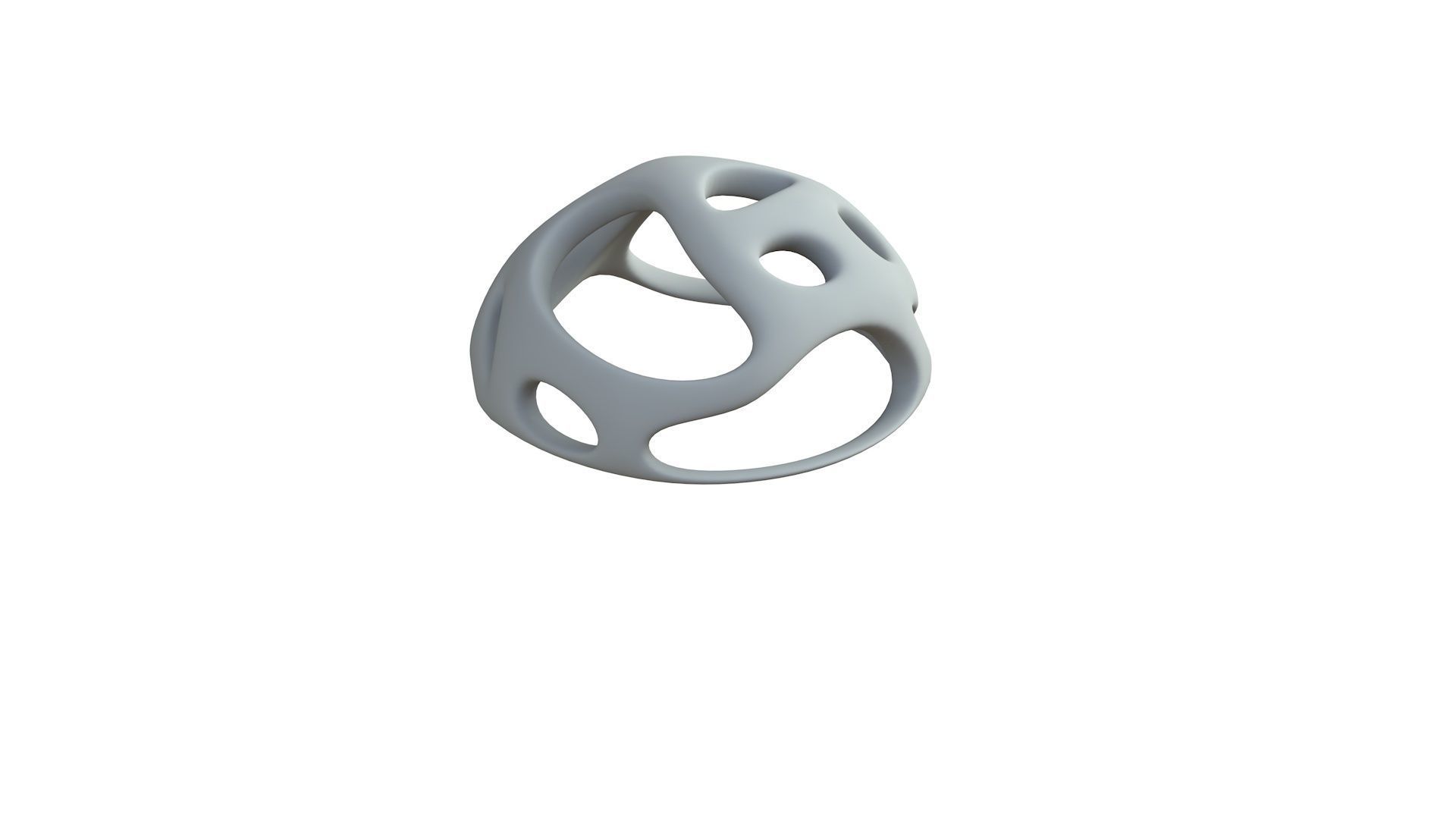 SciFi Cube Object No 44611 Low Poly Shape Low-poly 3D model_5