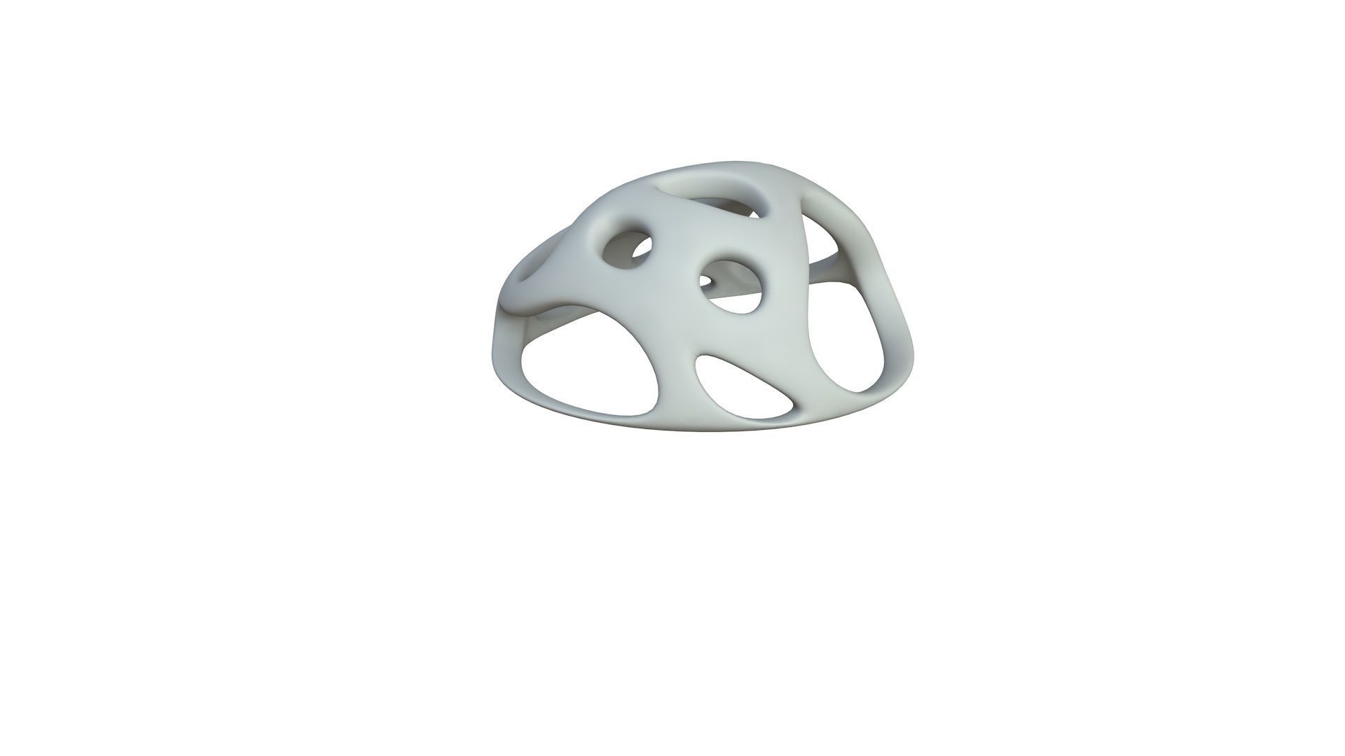 SciFi Cube Object No 44611 Low Poly Shape Low-poly 3D model_6