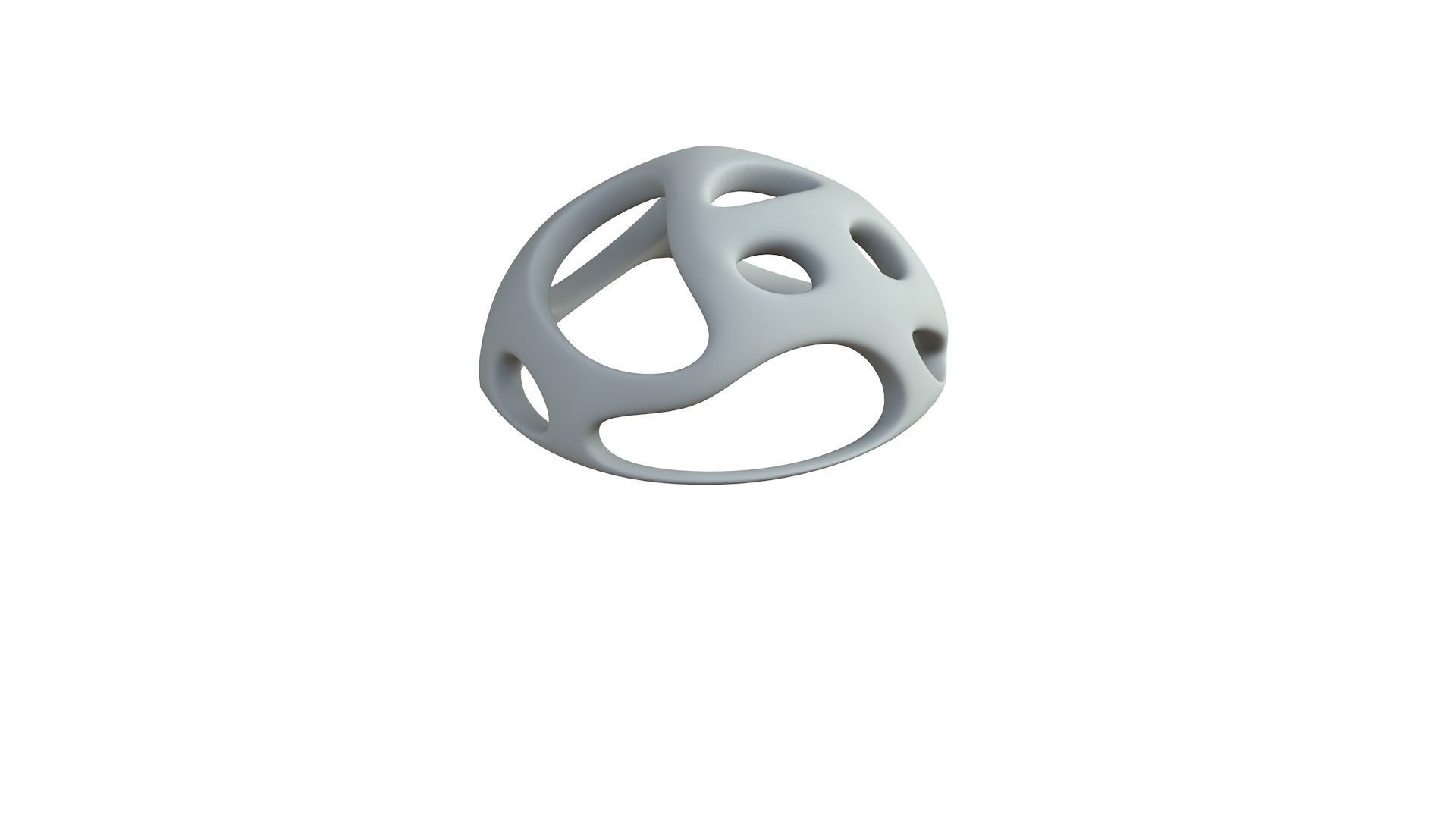 SciFi Cube Object No 44611 Low Poly Shape Low-poly 3D model_10