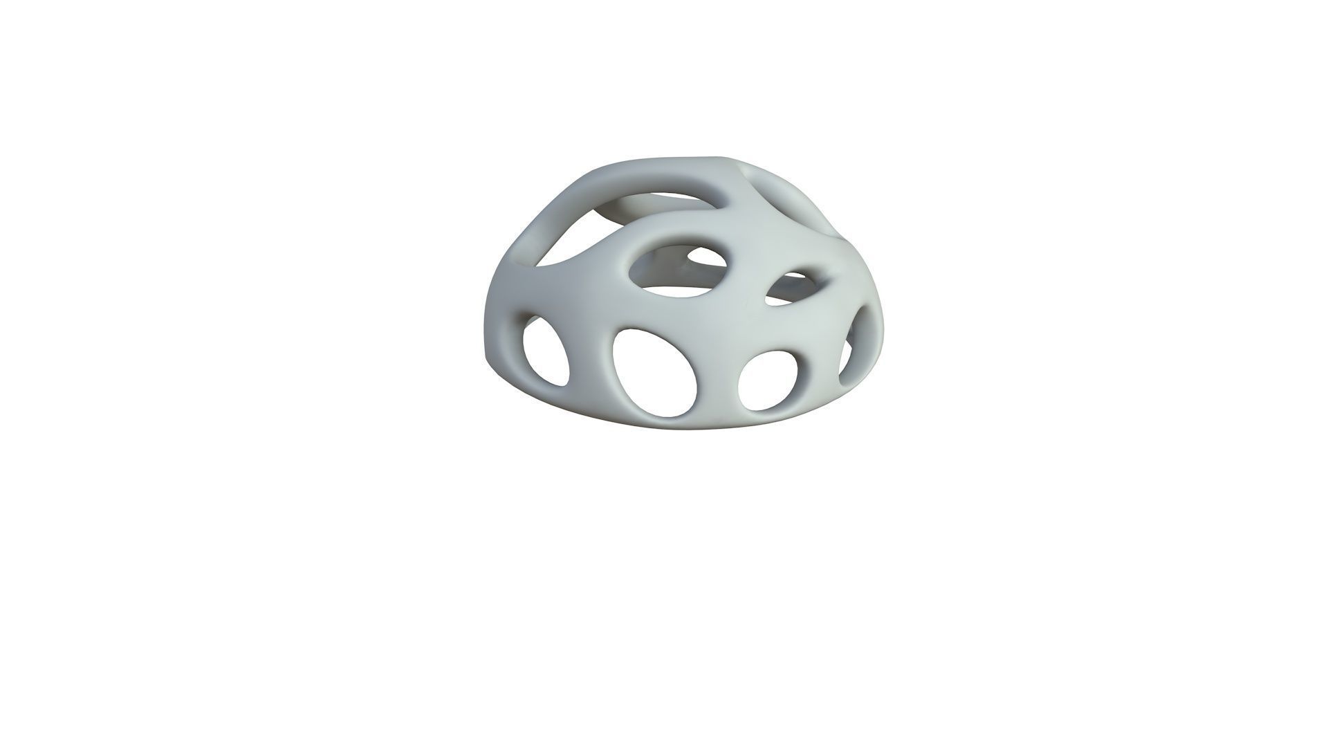 SciFi Cube Object No 44574 Low Poly Shape Low-poly 3D model_7