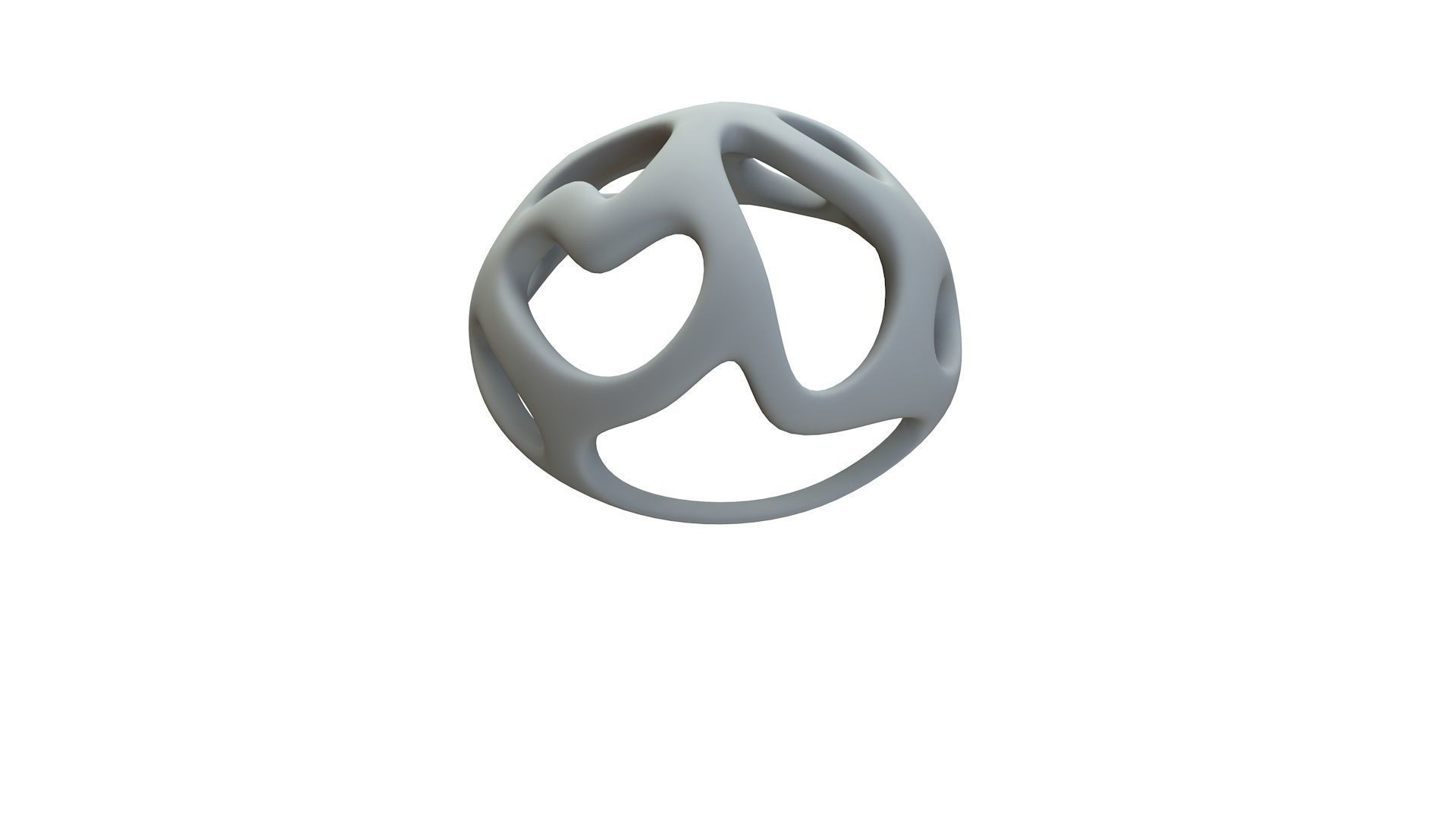 SciFi Cube Object No 44574 Low Poly Shape Low-poly 3D model_4