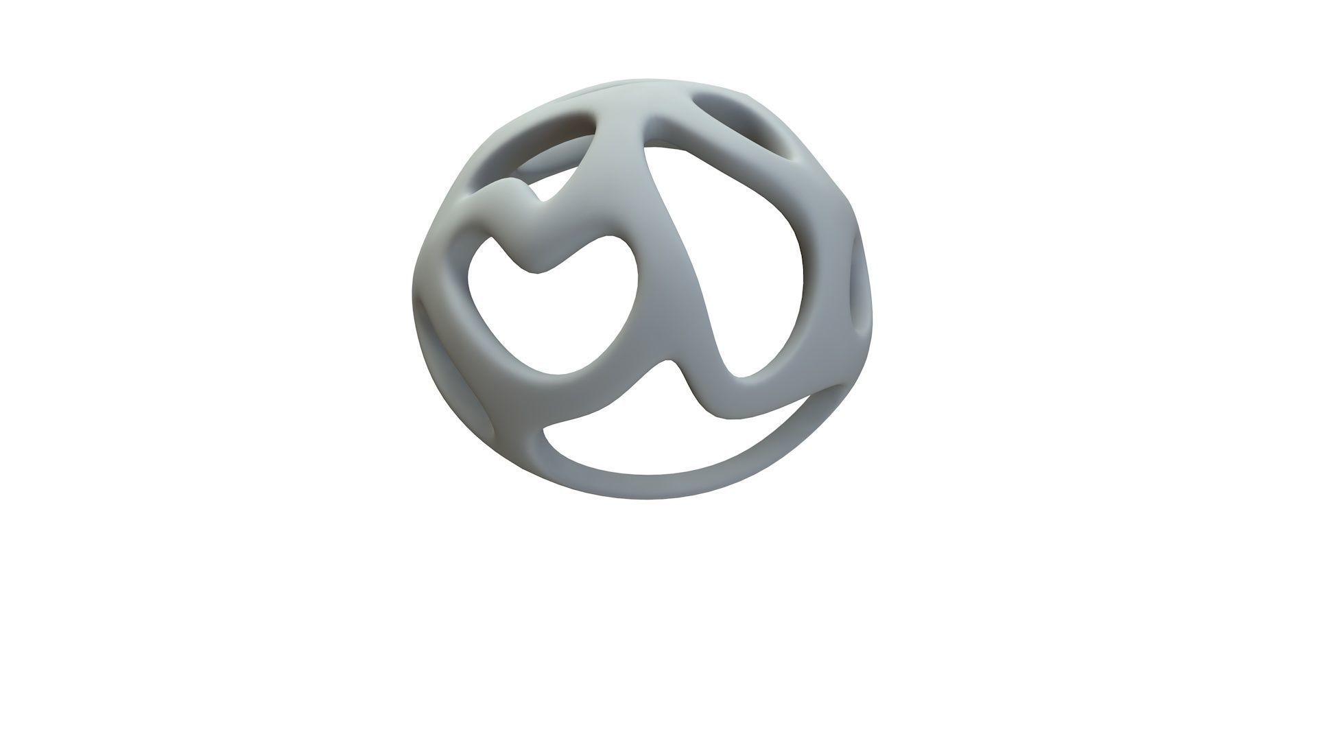 SciFi Cube Object No 44574 Low Poly Shape Low-poly 3D model_10