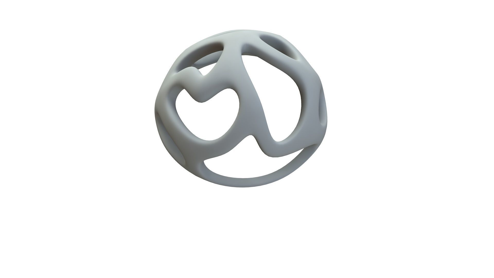 SciFi Cube Object No 44574 Low Poly Shape Low-poly 3D model_8