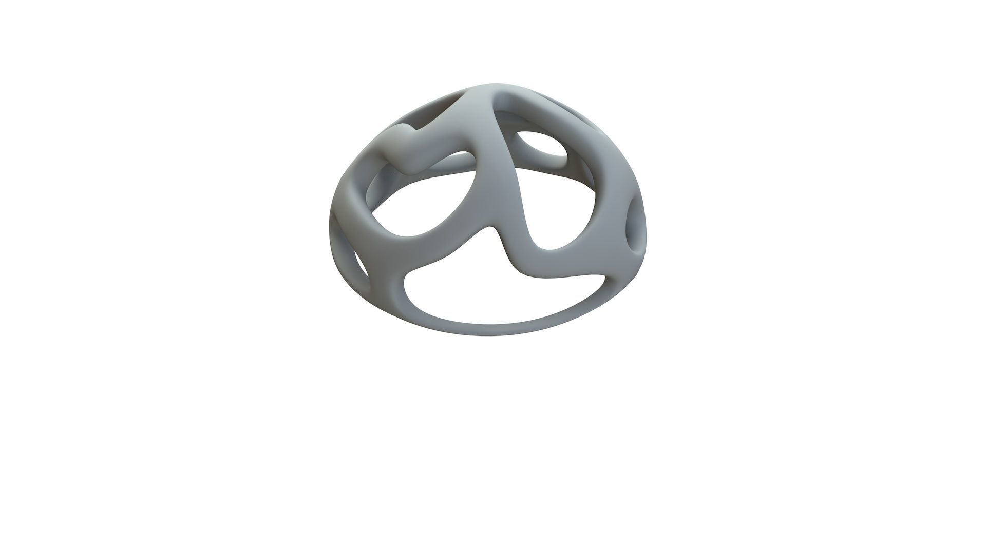 SciFi Cube Object No 44574 Low Poly Shape Low-poly 3D model_2