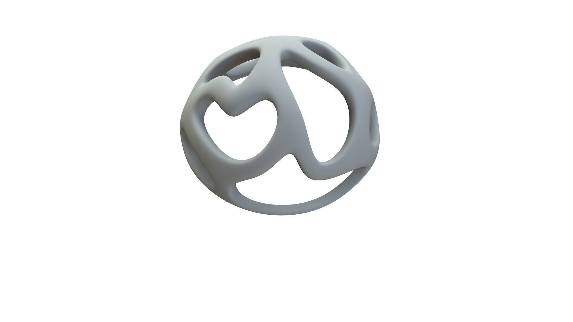 SciFi Cube Object No 44574 Low Poly Shape Low-poly 3D model_6