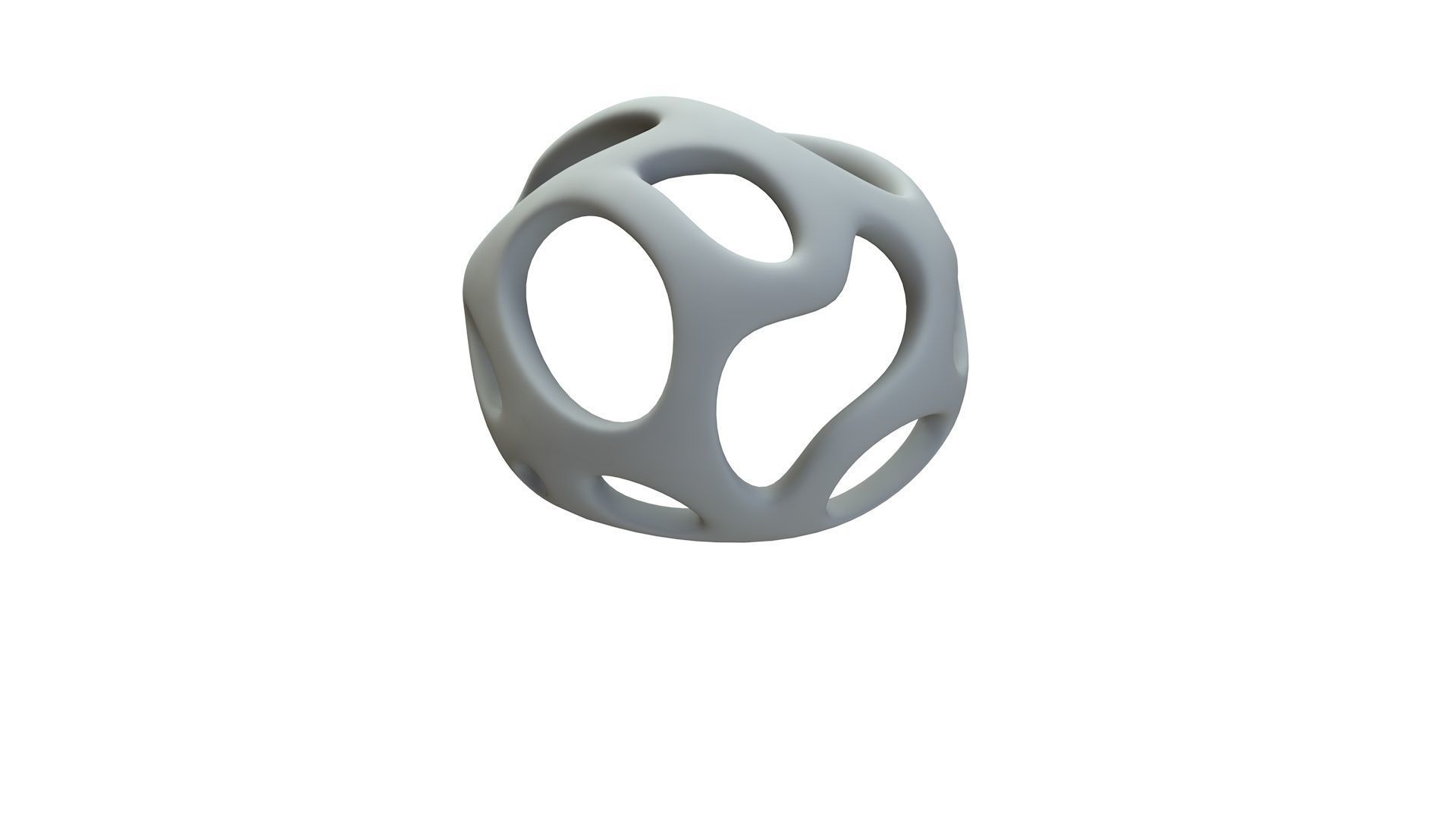 SciFi Cube Object No 44531 Low Poly Shape Low-poly 3D model_17