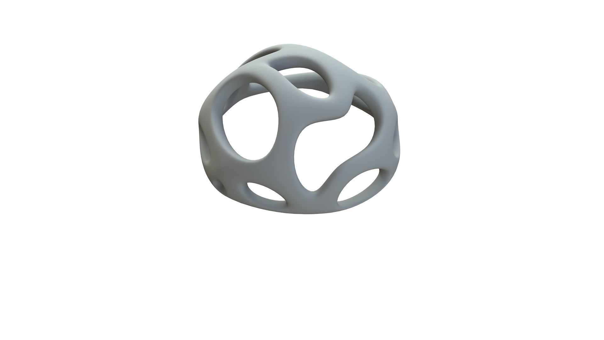 SciFi Cube Object No 44531 Low Poly Shape Low-poly 3D model_12