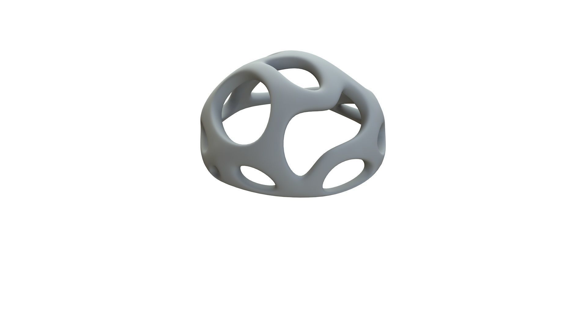 SciFi Cube Object No 44531 Low Poly Shape Low-poly 3D model_11