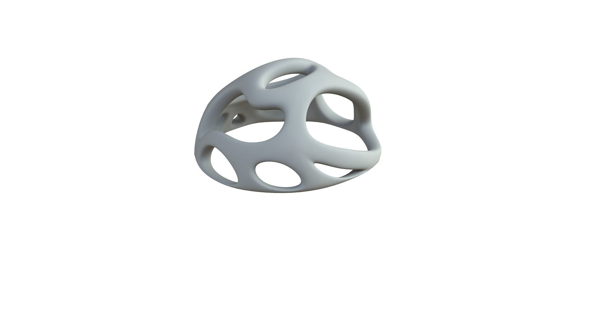 SciFi Cube Object No 44531 Low Poly Shape Low-poly 3D model_6