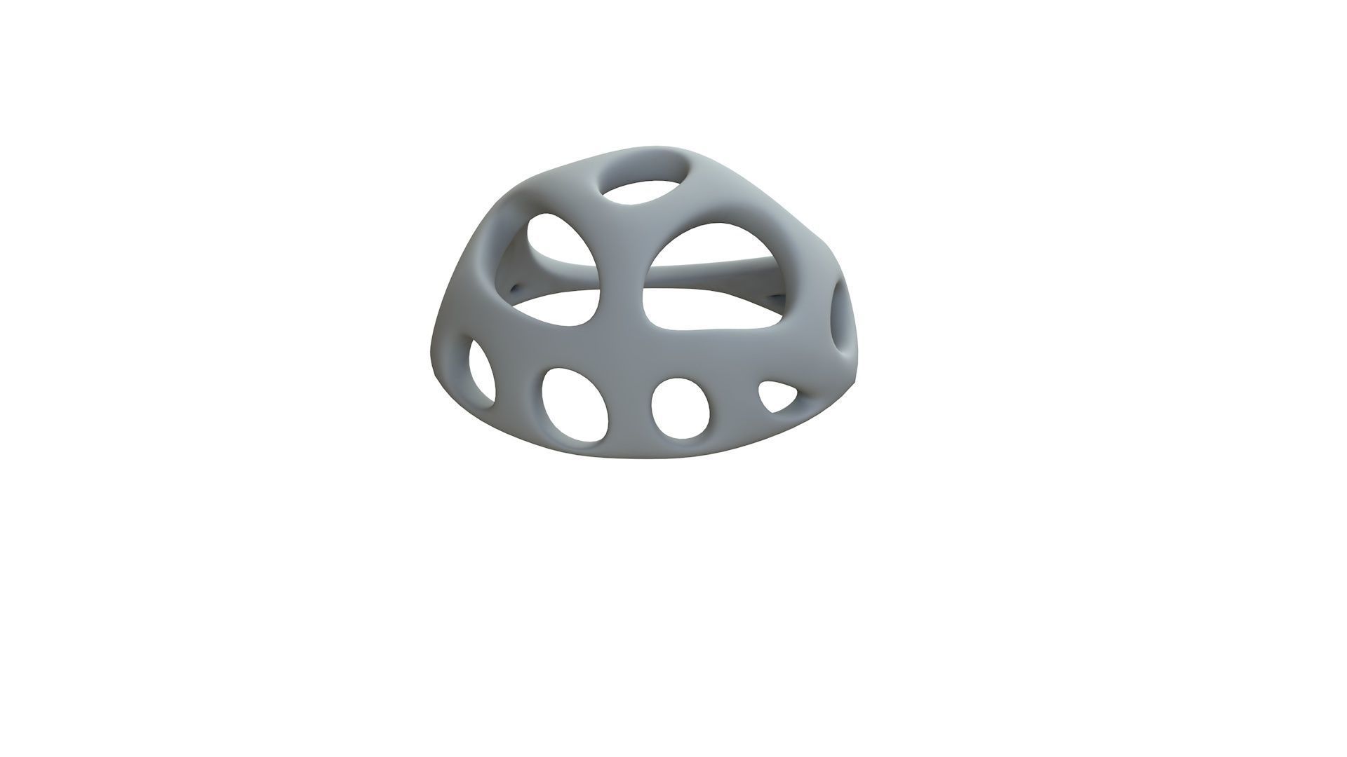 SciFi Cube Object No 44486 Low Poly Shape Low-poly 3D model_10