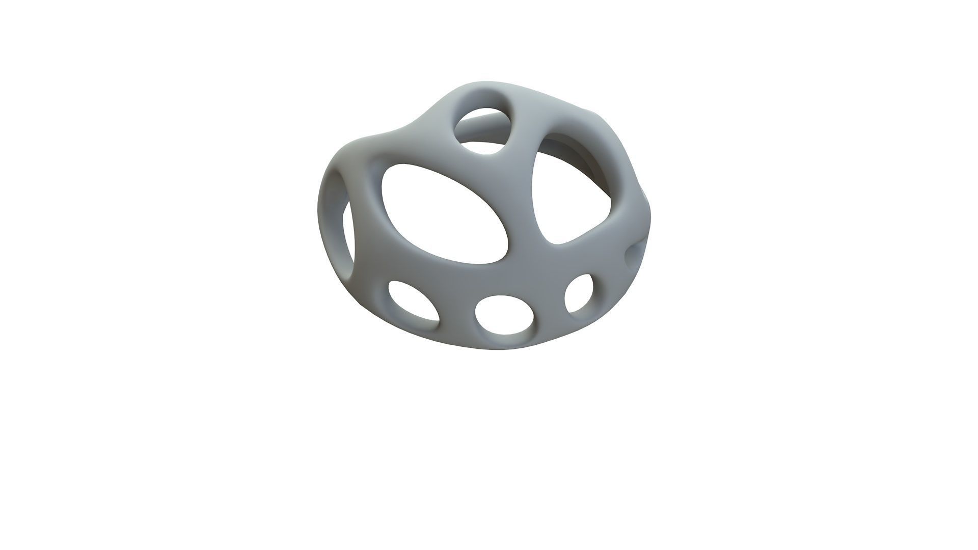 SciFi Cube Object No 44486 Low Poly Shape Low-poly 3D model_16