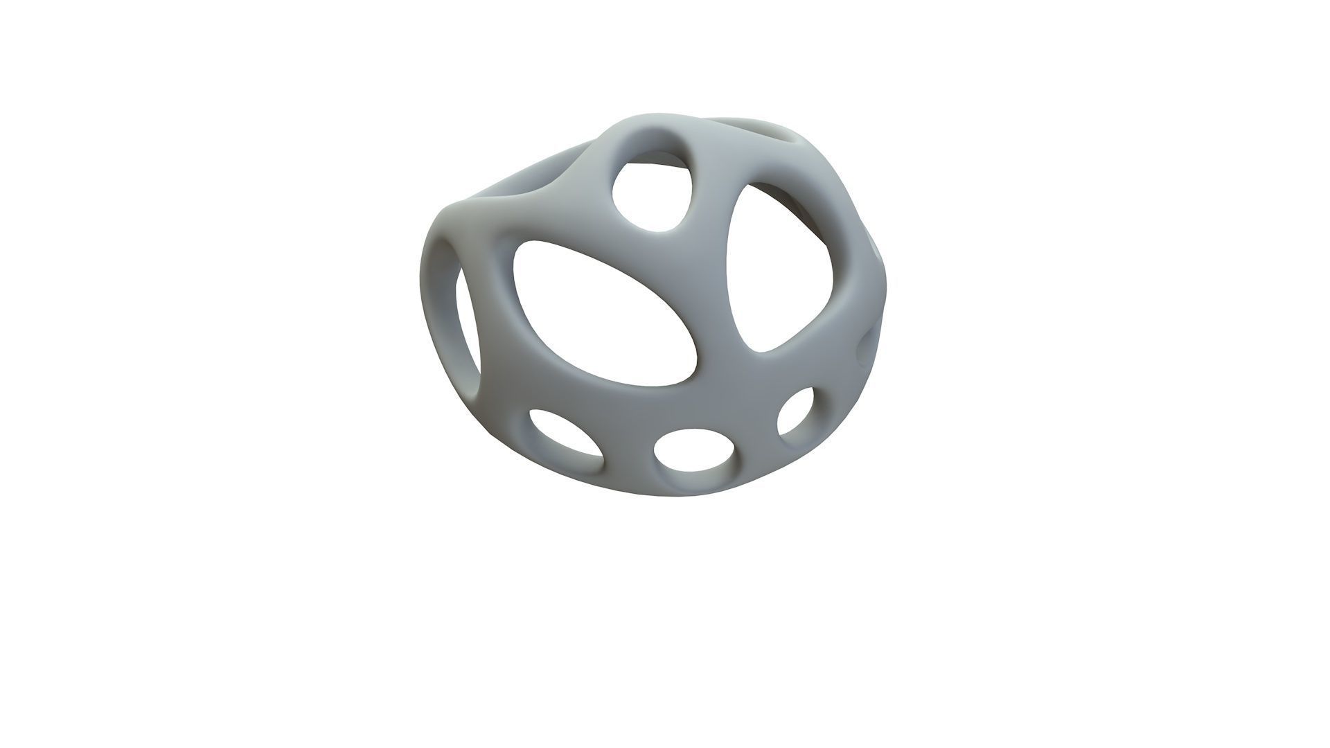 SciFi Cube Object No 44486 Low Poly Shape Low-poly 3D model_13