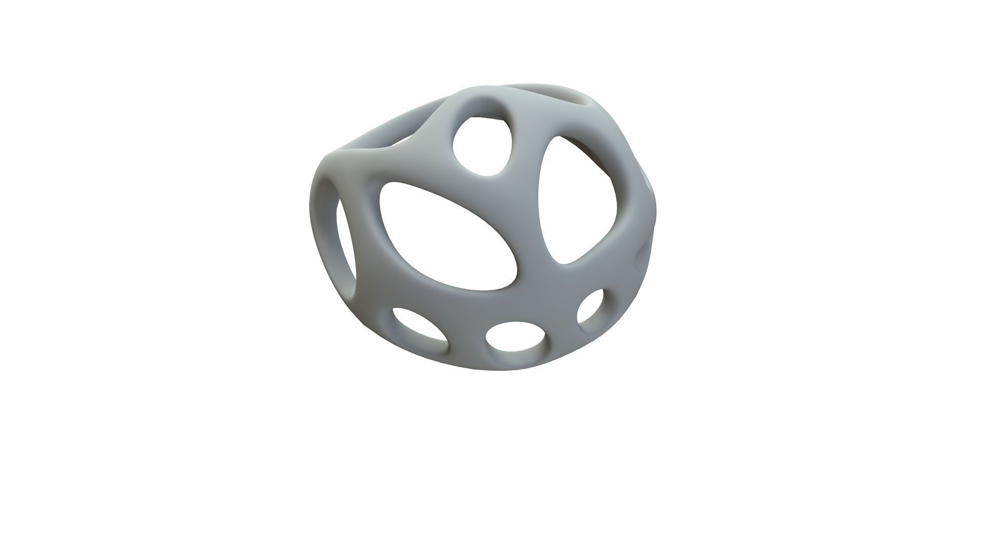 SciFi Cube Object No 44486 Low Poly Shape Low-poly 3D model_17