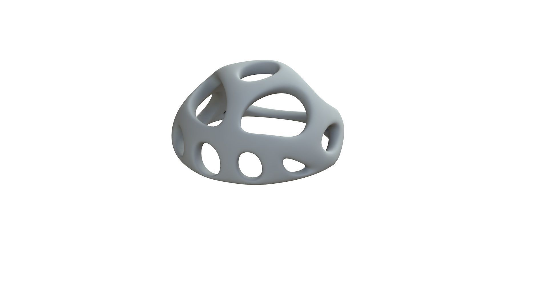 SciFi Cube Object No 44486 Low Poly Shape Low-poly 3D model_9