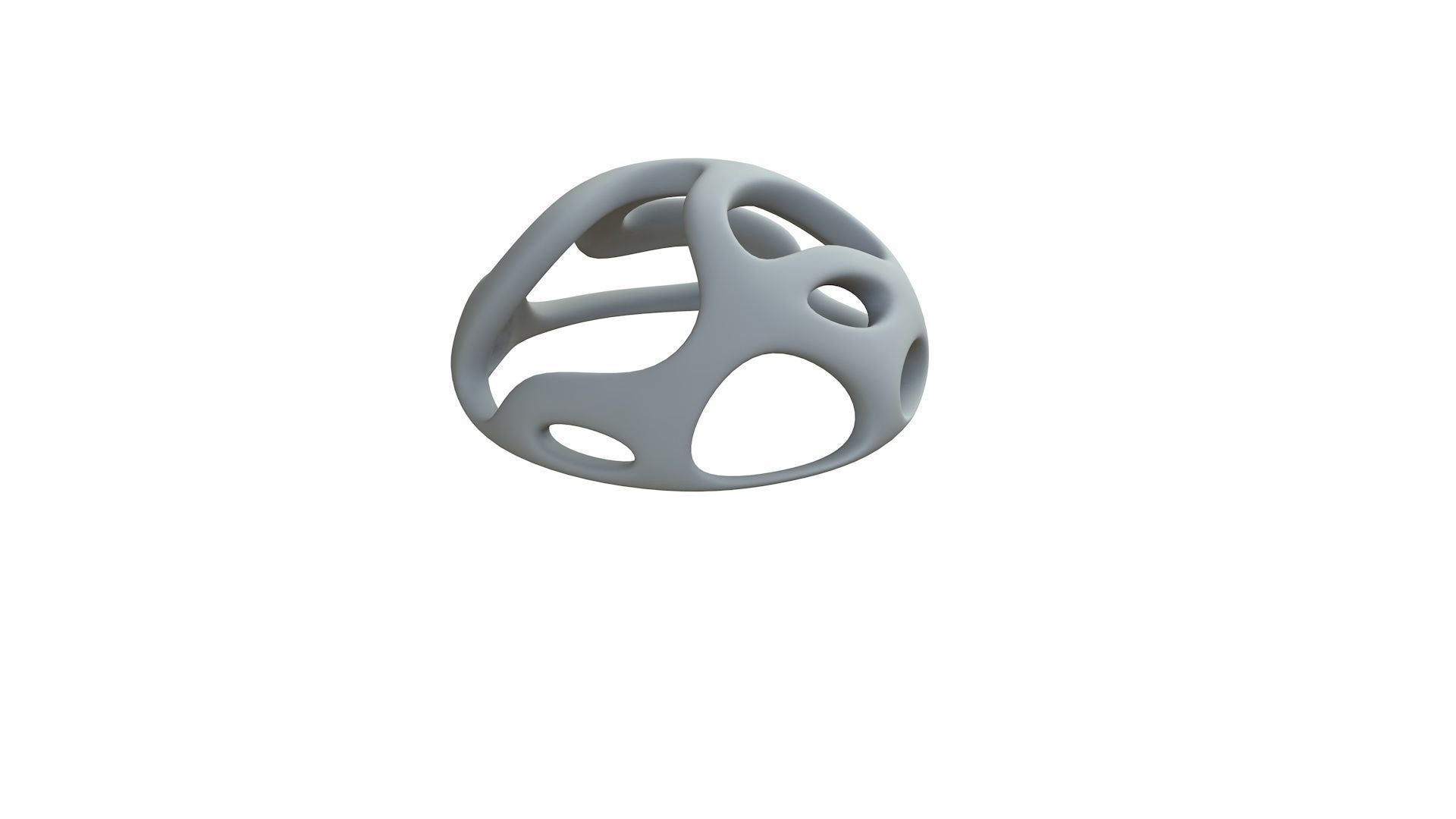 SciFi Cube Object No 44471 Low Poly Shape Low-poly 3D model_9