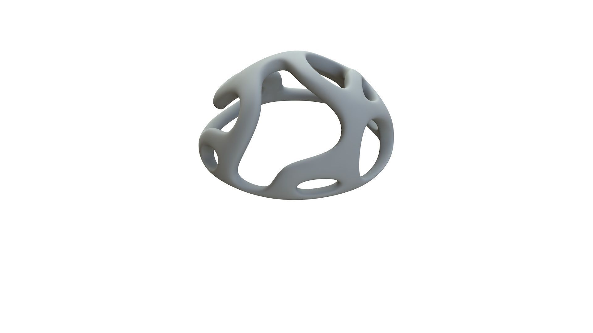 SciFi Cube Object No 44471 Low Poly Shape Low-poly 3D model_13