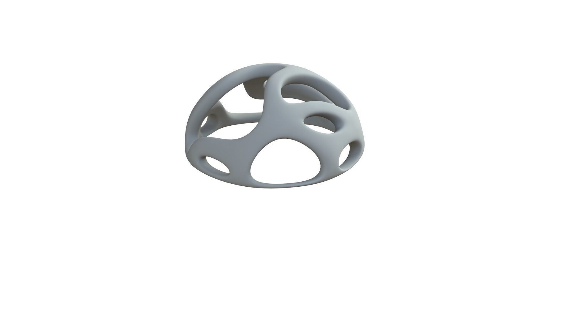 SciFi Cube Object No 44471 Low Poly Shape Low-poly 3D model_8