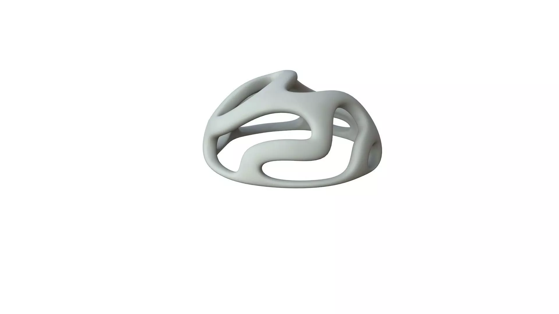 SciFi Cube Object No 44471 Low Poly Shape Low-poly 3D model_0