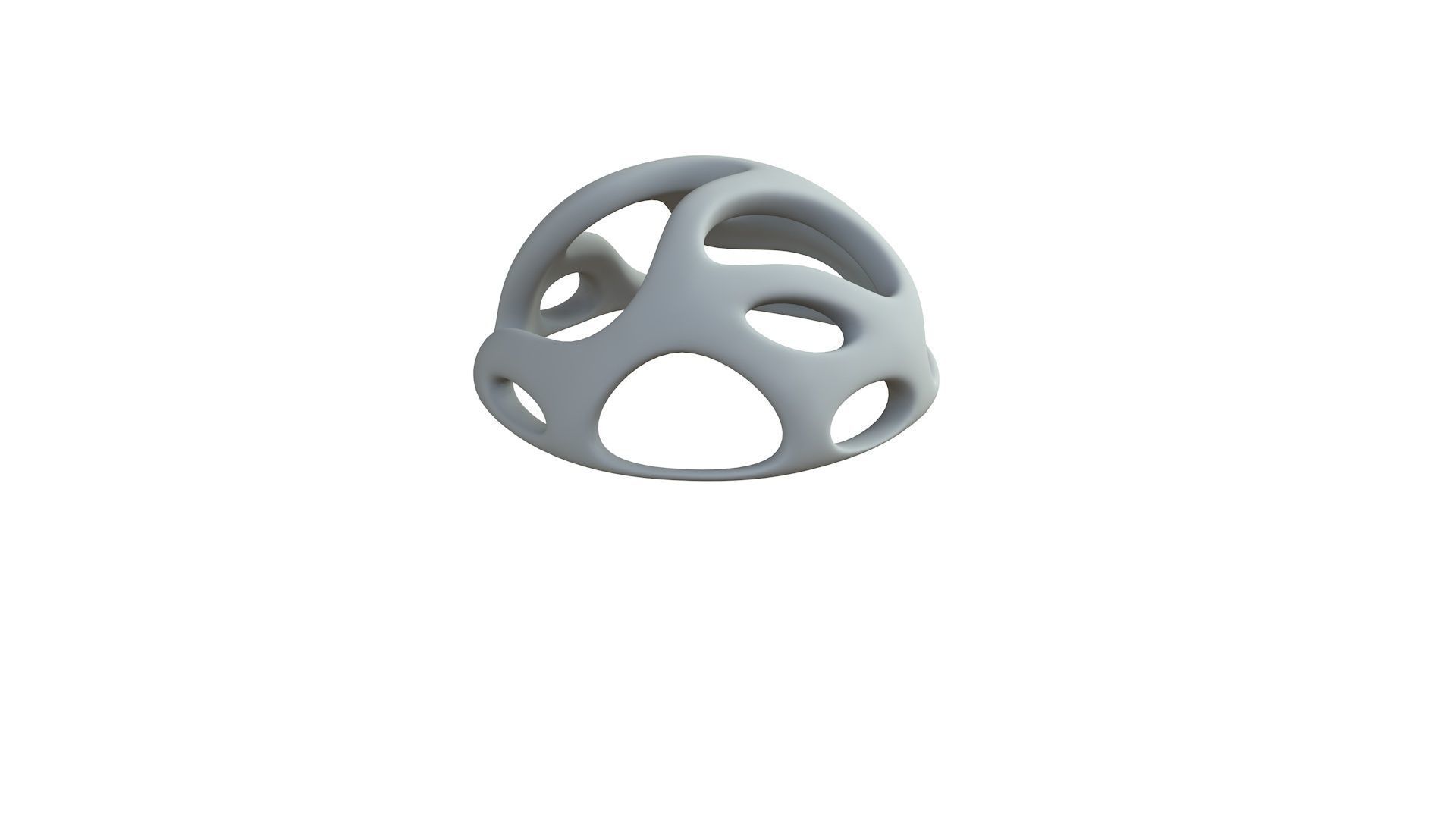 SciFi Cube Object No 44471 Low Poly Shape Low-poly 3D model_7