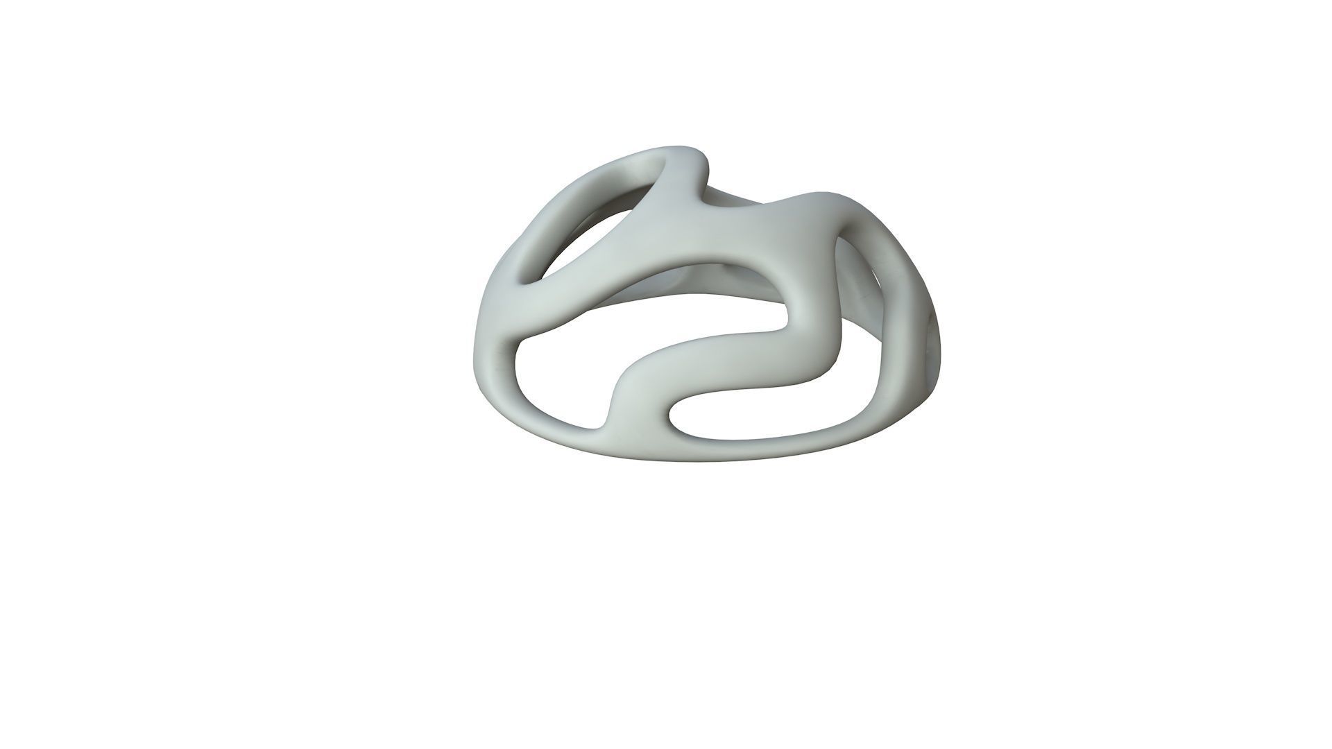 SciFi Cube Object No 44471 Low Poly Shape Low-poly 3D model_1