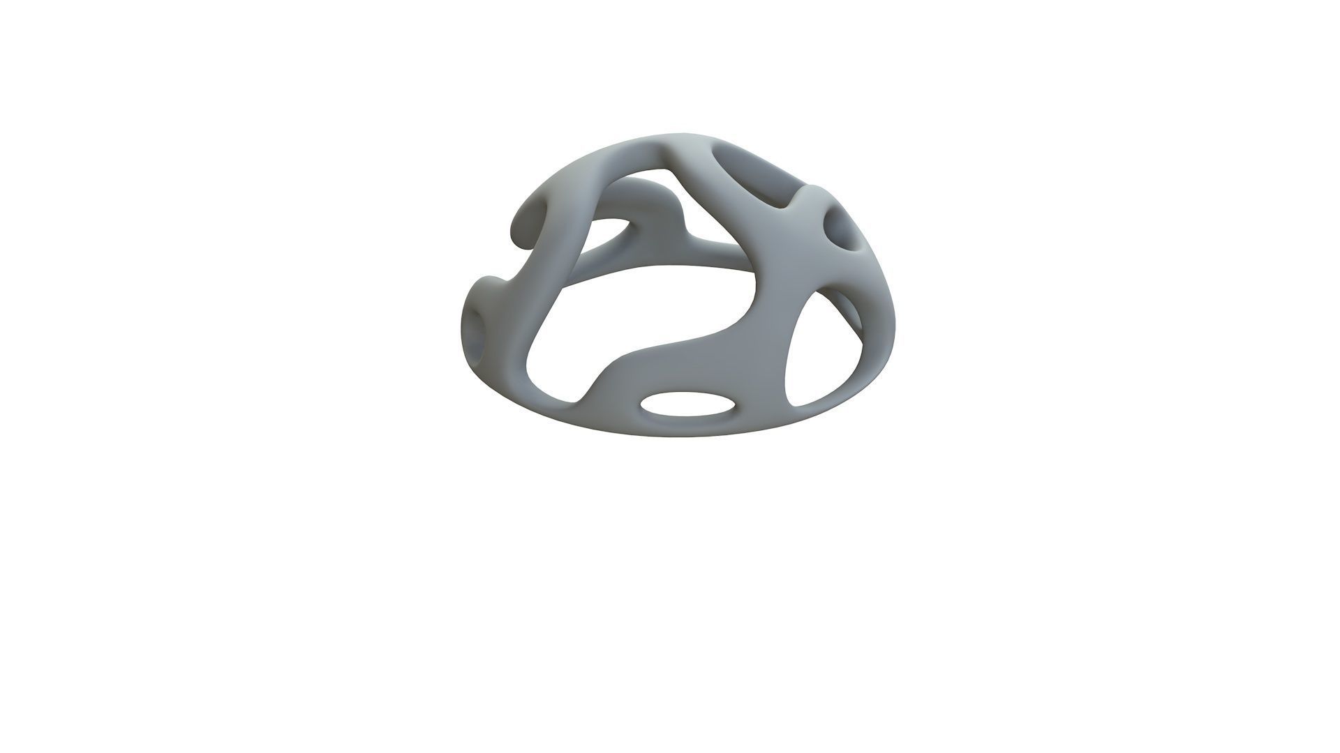 SciFi Cube Object No 44471 Low Poly Shape Low-poly 3D model_10