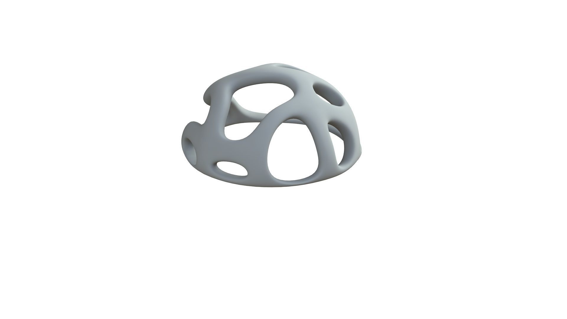 SciFi Cube Object No 44343 Low Poly Shape Low-poly 3D model_8