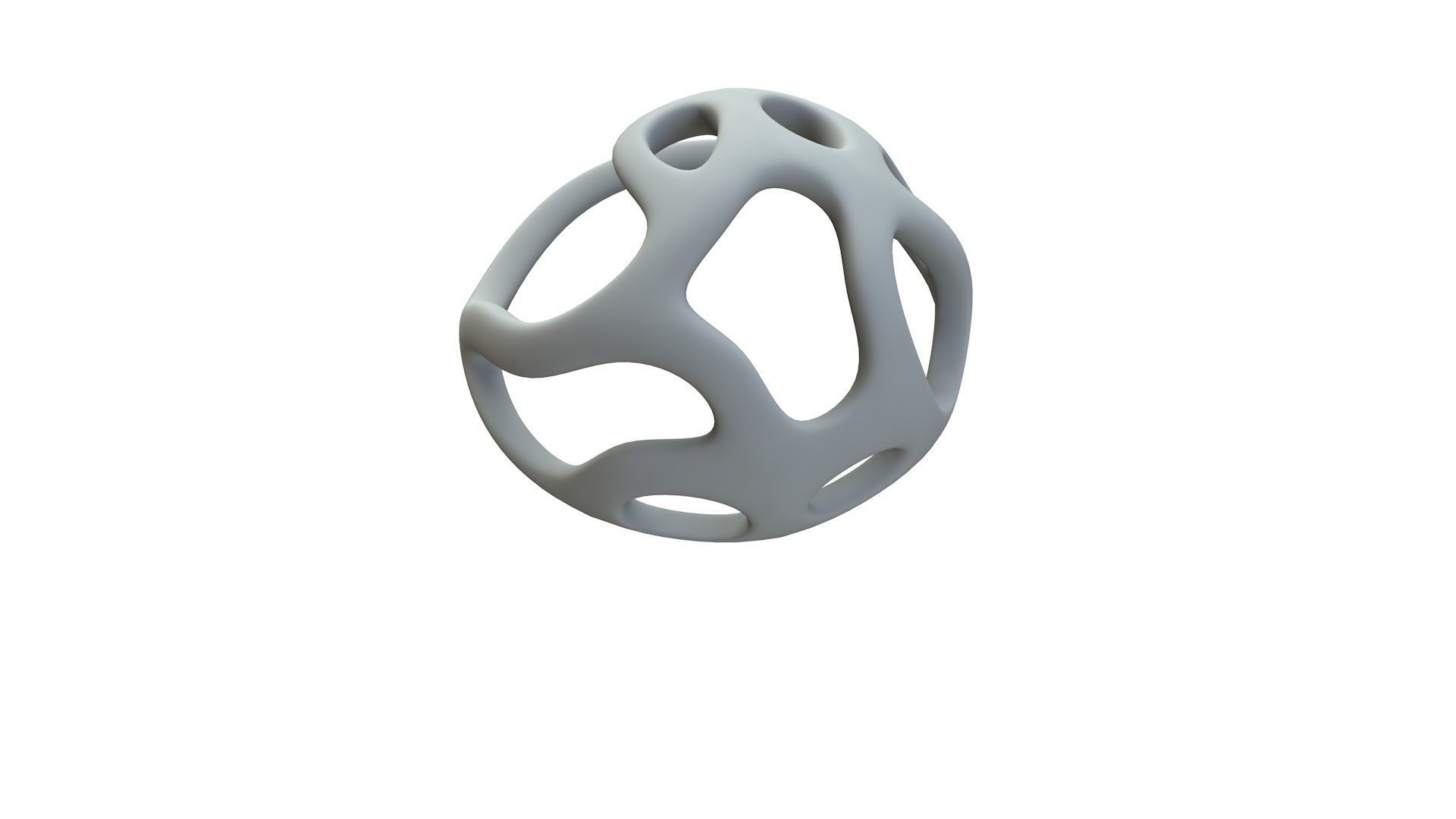 SciFi Cube Object No 44343 Low Poly Shape Low-poly 3D model_13