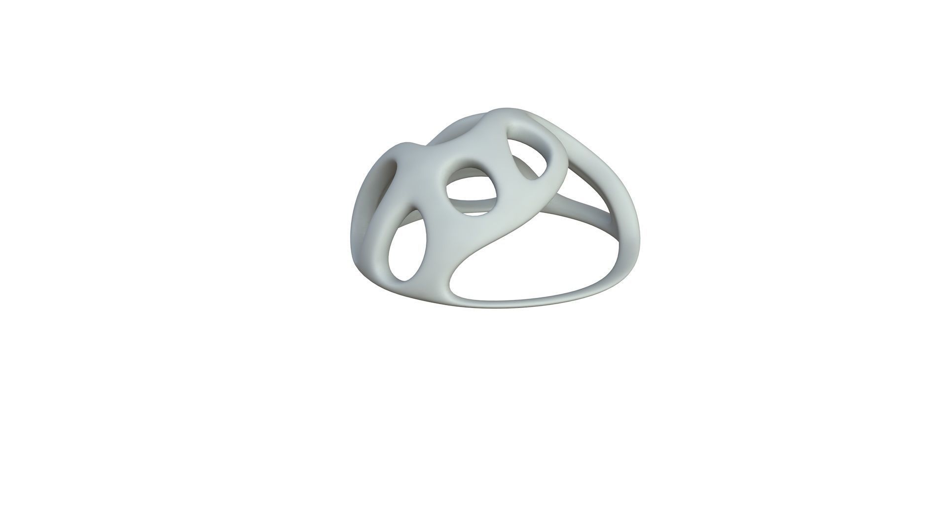 SciFi Cube Object No 44343 Low Poly Shape Low-poly 3D model_4