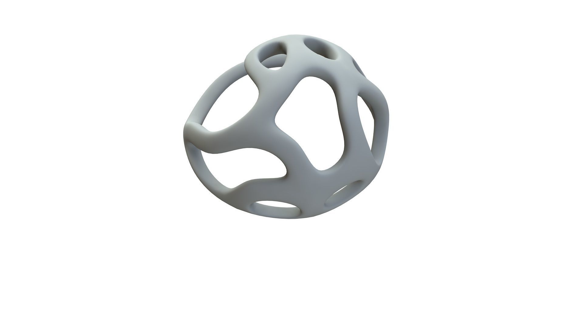 SciFi Cube Object No 44343 Low Poly Shape Low-poly 3D model_17