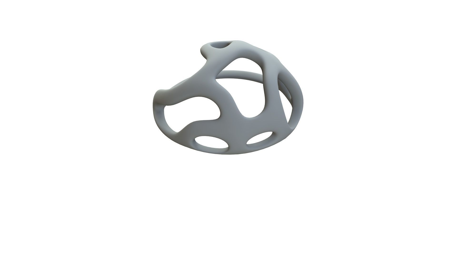 SciFi Cube Object No 44343 Low Poly Shape Low-poly 3D model_15