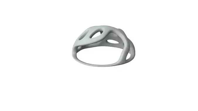SciFi Cube Object No 44343 Low Poly Shape Low-poly 3D model