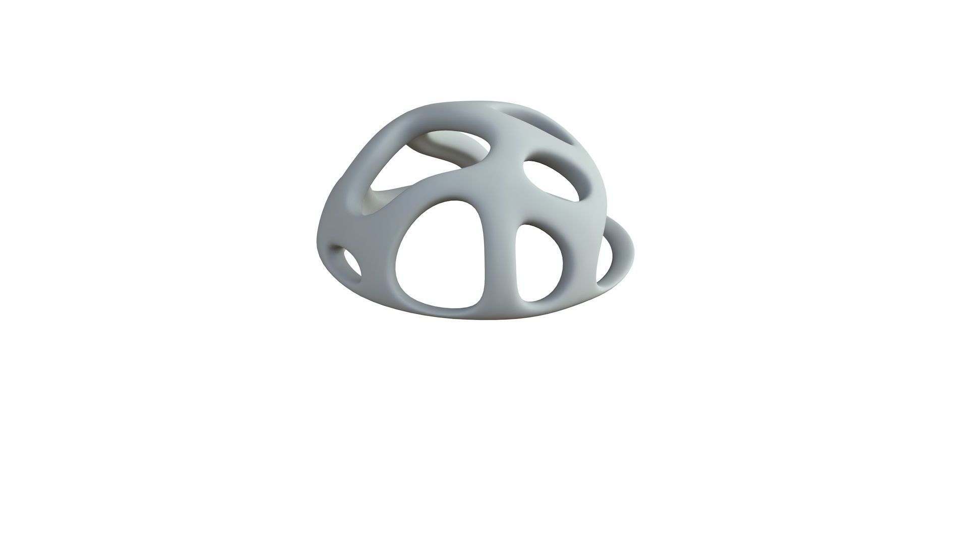 SciFi Cube Object No 44343 Low Poly Shape Low-poly 3D model_5