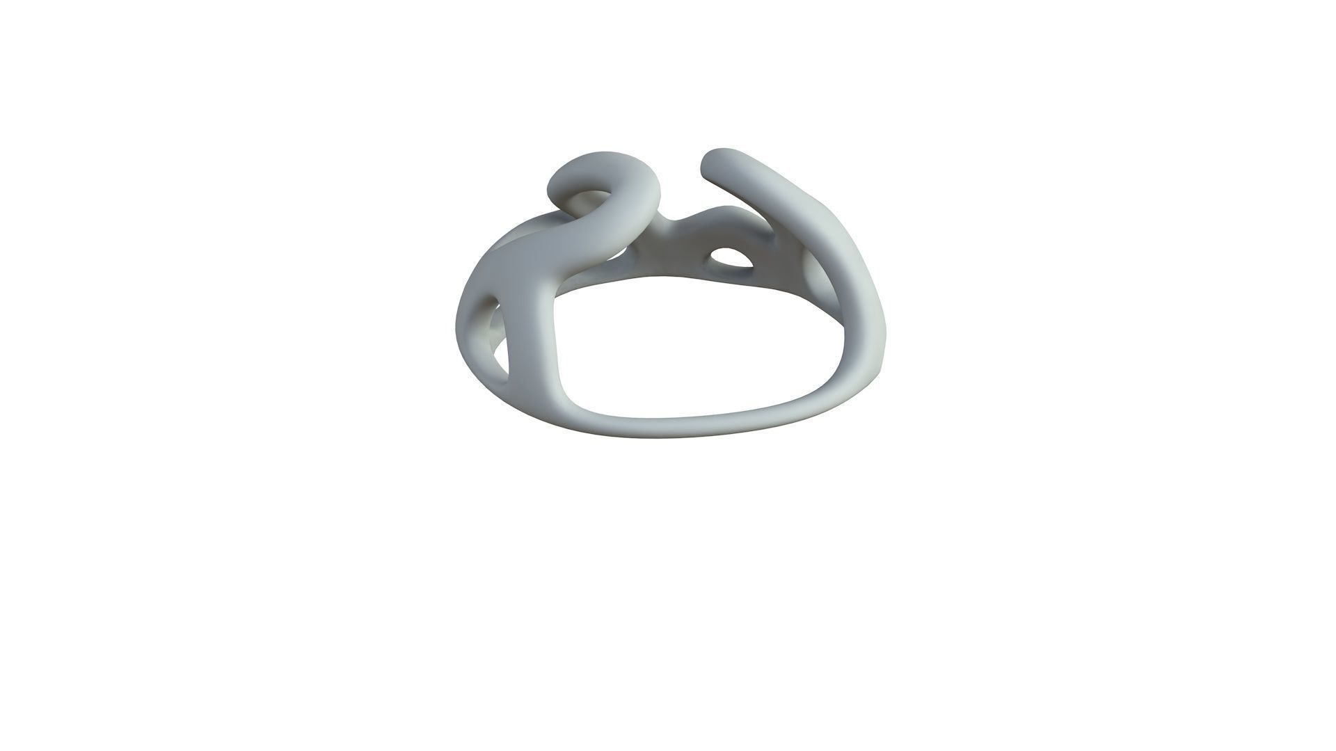 SciFi Cube Object No 44151 Low Poly Shape Low-poly 3D model_4