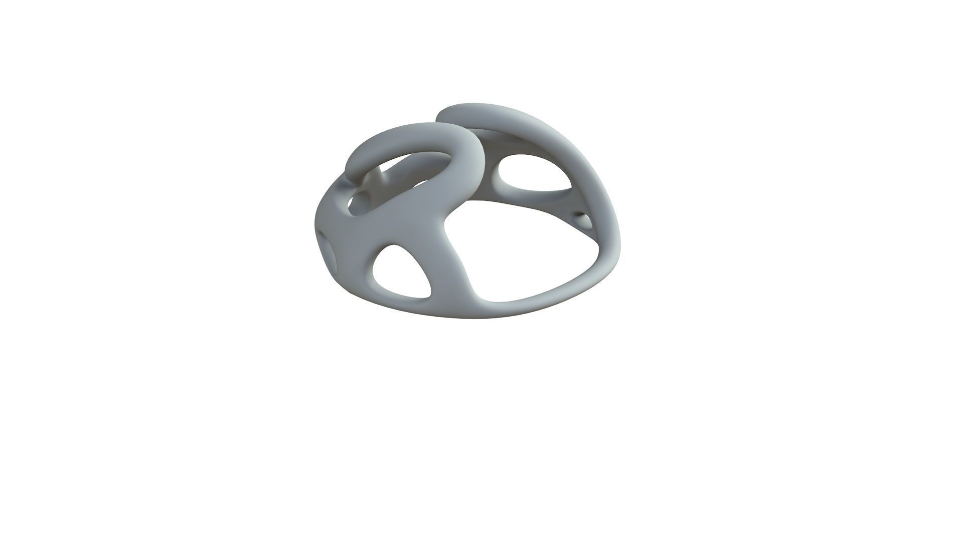 SciFi Cube Object No 44151 Low Poly Shape Low-poly 3D model_5