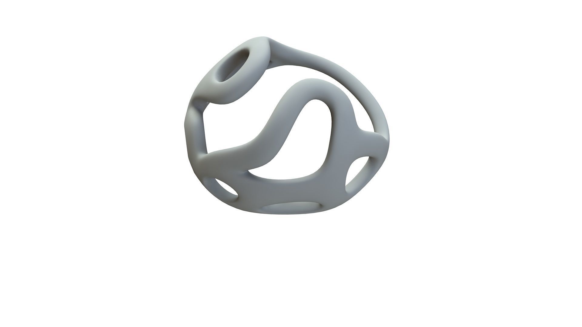 SciFi Cube Object No 44151 Low Poly Shape Low-poly 3D model_17