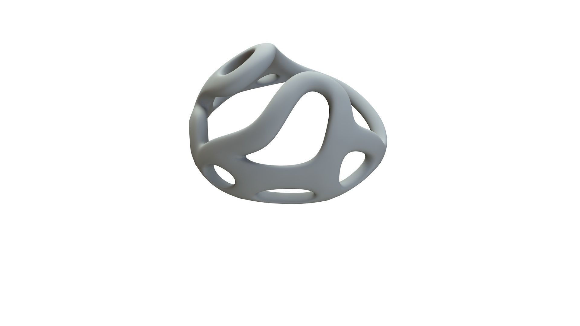 SciFi Cube Object No 44151 Low Poly Shape Low-poly 3D model_12