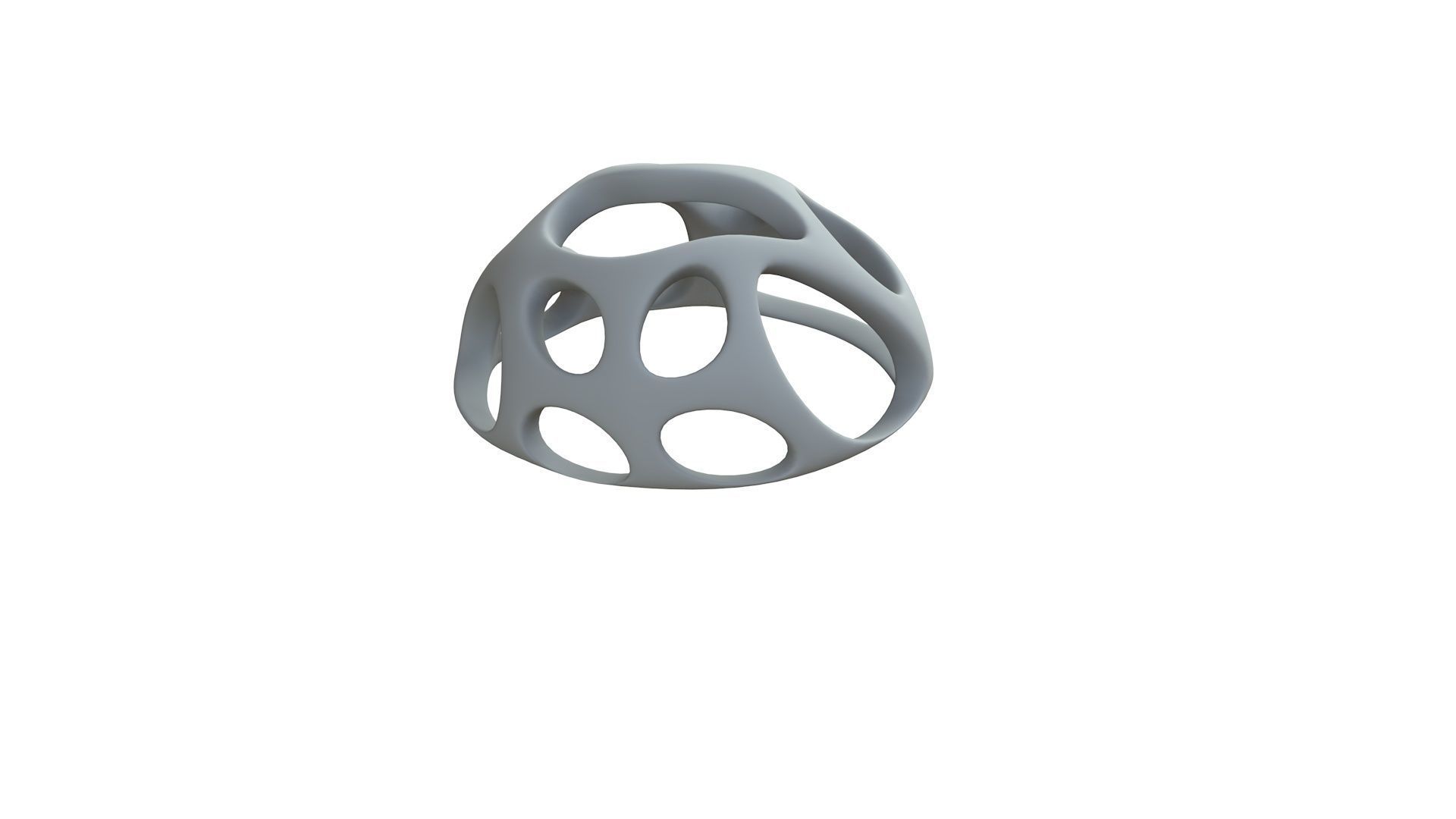 SciFi Cube Object No 44131 Low Poly Shape Low-poly 3D model_14