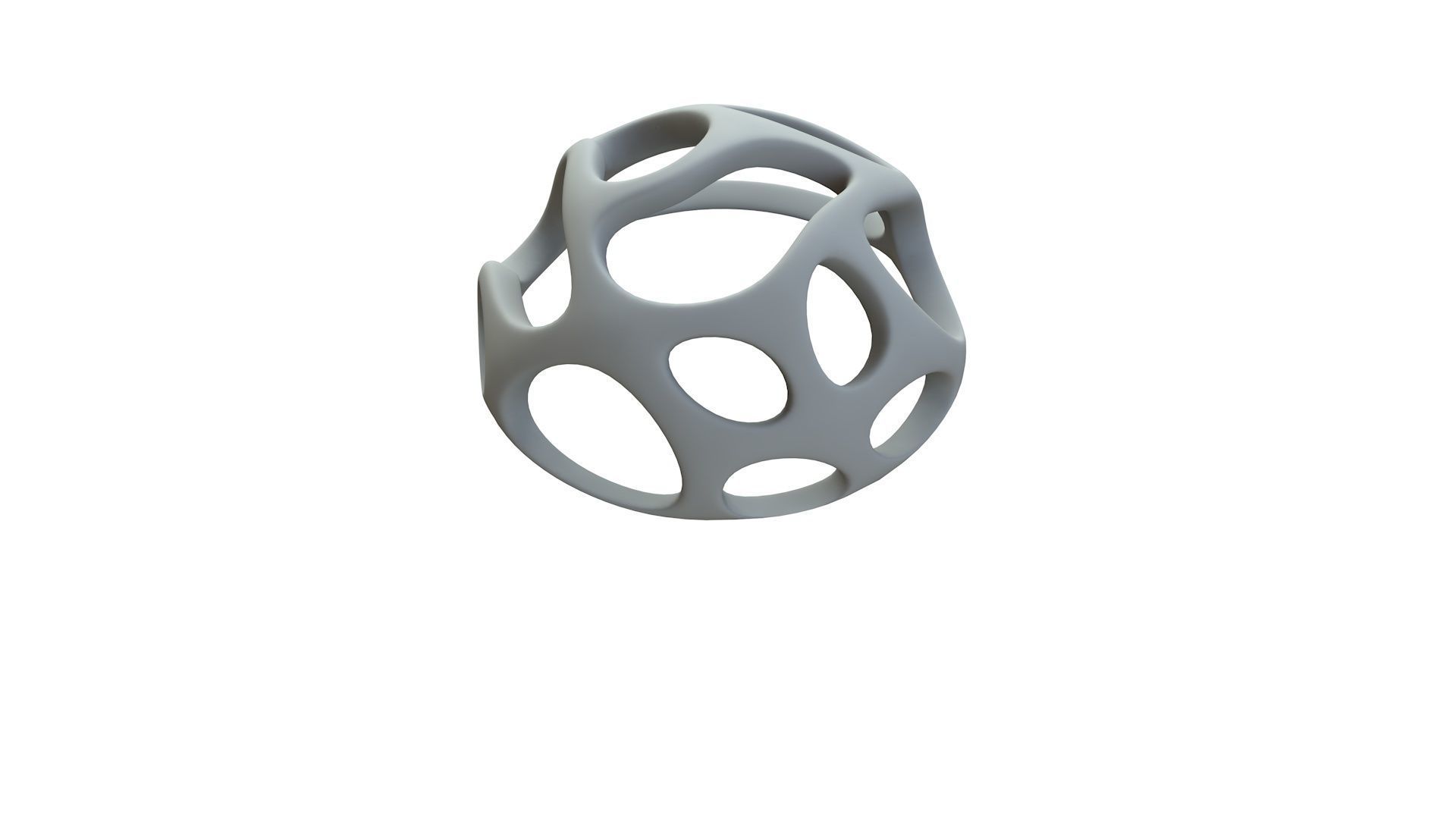 SciFi Cube Object No 44131 Low Poly Shape Low-poly 3D model_10