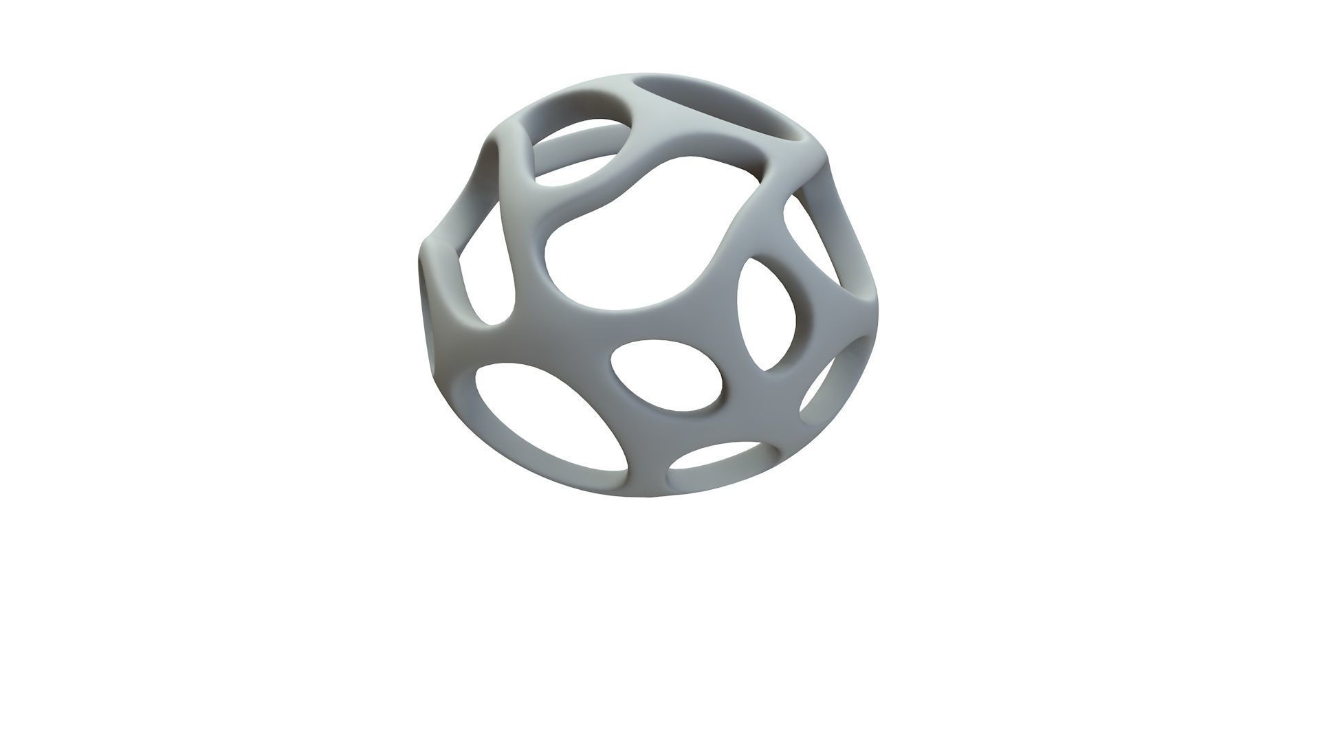 SciFi Cube Object No 44131 Low Poly Shape Low-poly 3D model_15