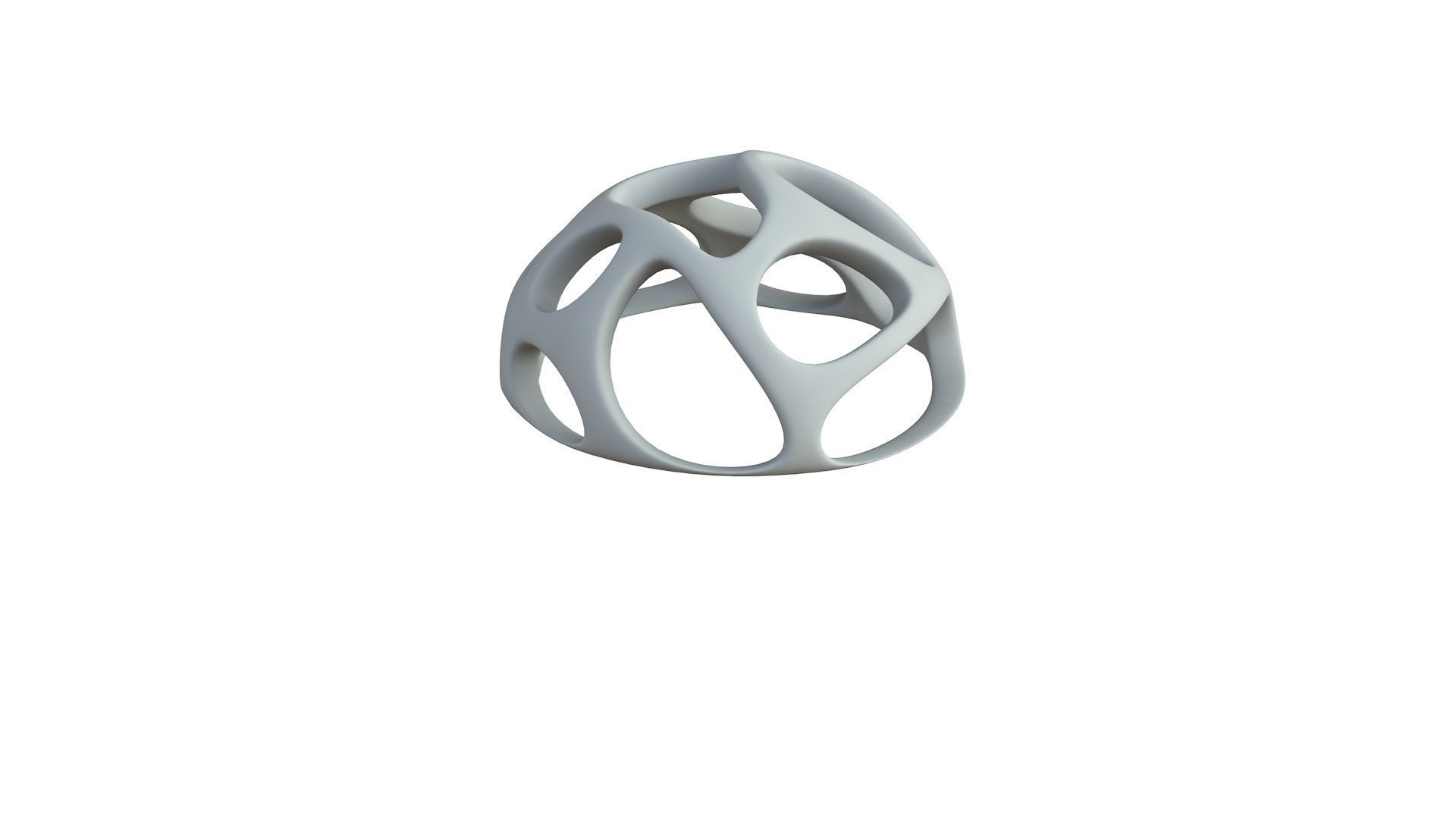 SciFi Cube Object No 44131 Low Poly Shape Low-poly 3D model_3