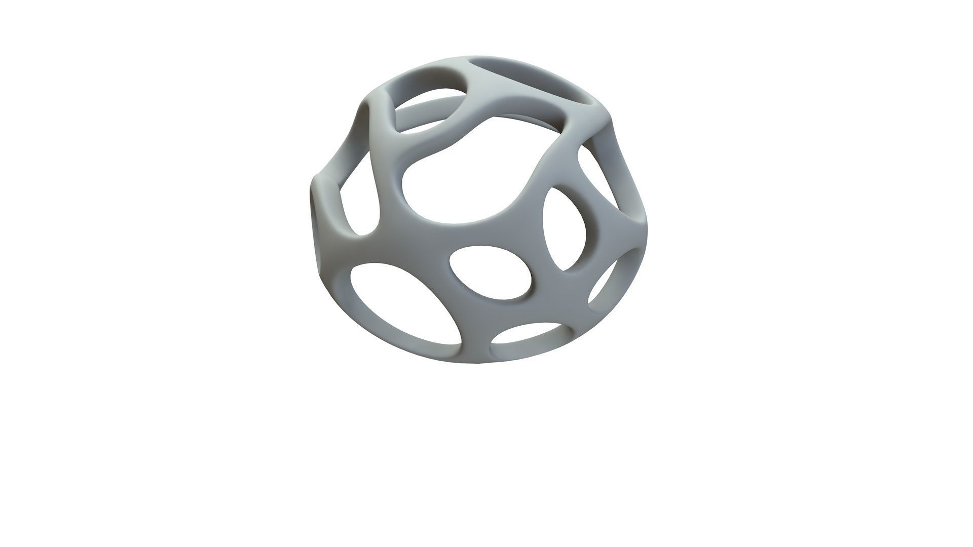 SciFi Cube Object No 44131 Low Poly Shape Low-poly 3D model_12