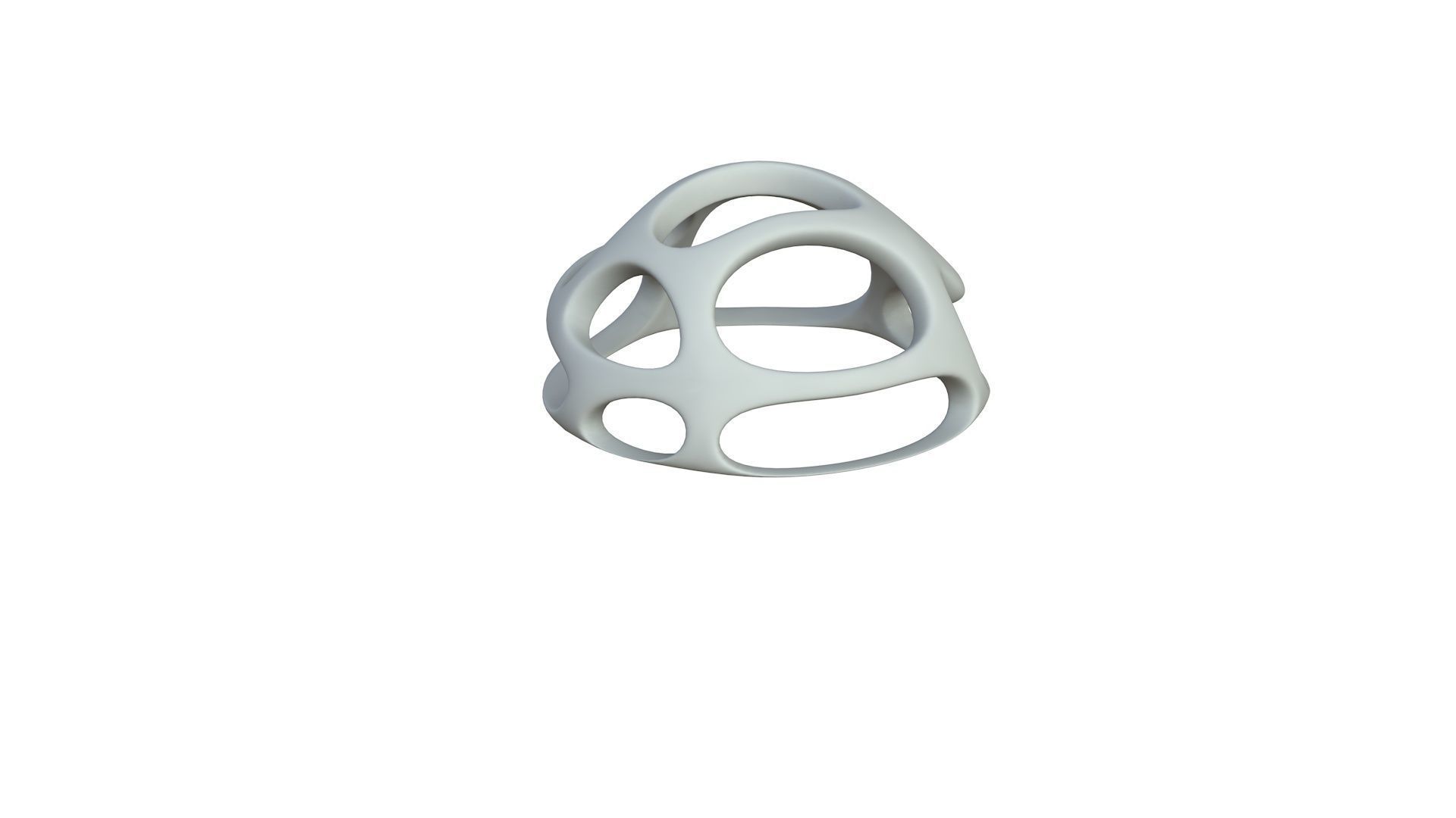 SciFi Cube Object No 43895 Low Poly Shape Low-poly 3D model_4